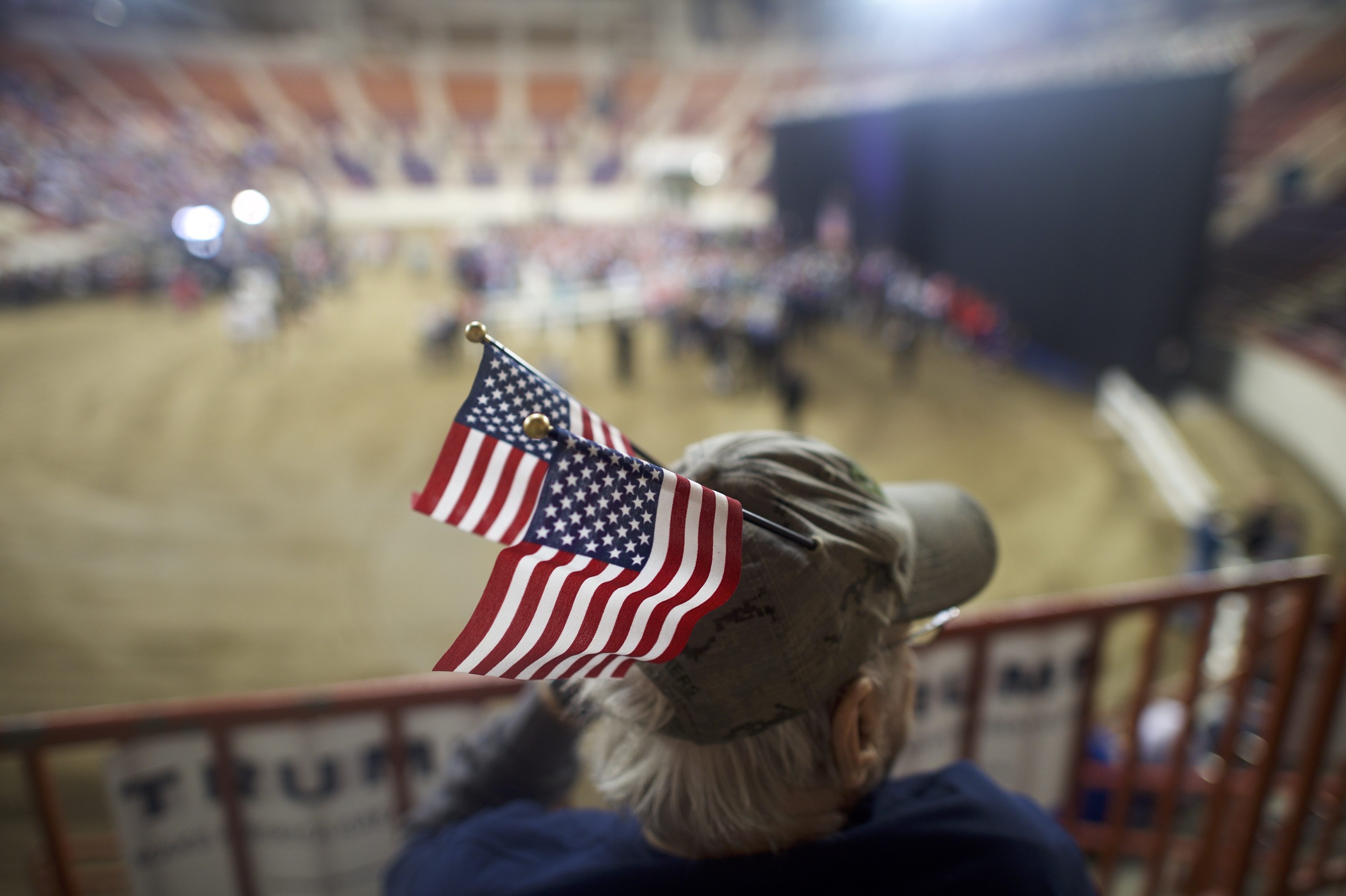Donald Trump Campaigns In Harrisburg, Pennsylvania