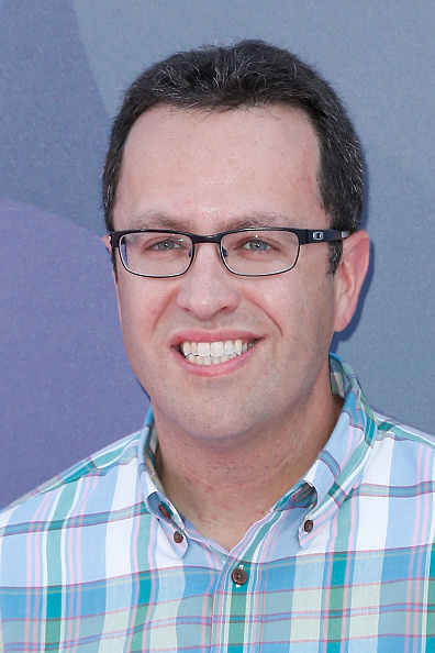 Jared Fogle at "Inside Out" Los Angeles Premiere in Hollywood on June 8, 2015.