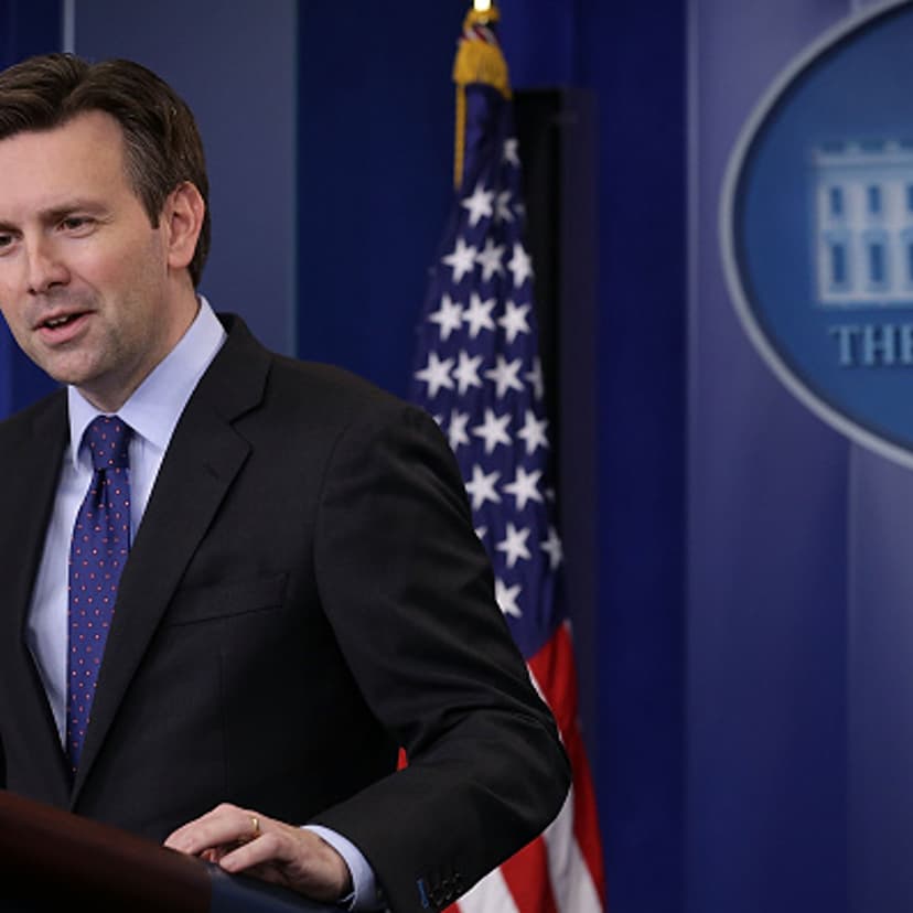 White House Press Secretary Josh Earnest Holds Daily Briefing In White House