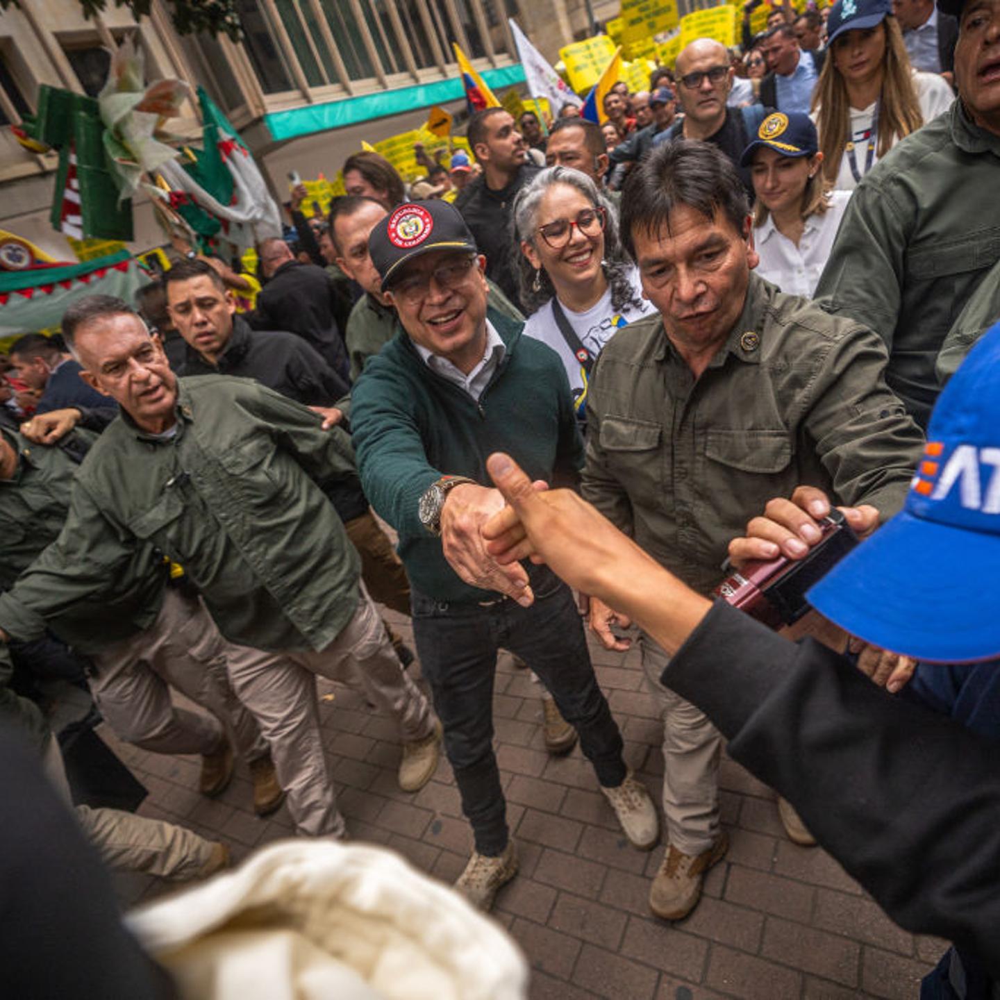 Labour Unions Rally In Bogota On International Workers Day