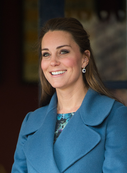 Catherine, Duchess of Cambridge visits the Emma Bridgewater Factory in Stoke on Trent, England on Feb. 18, 2015.