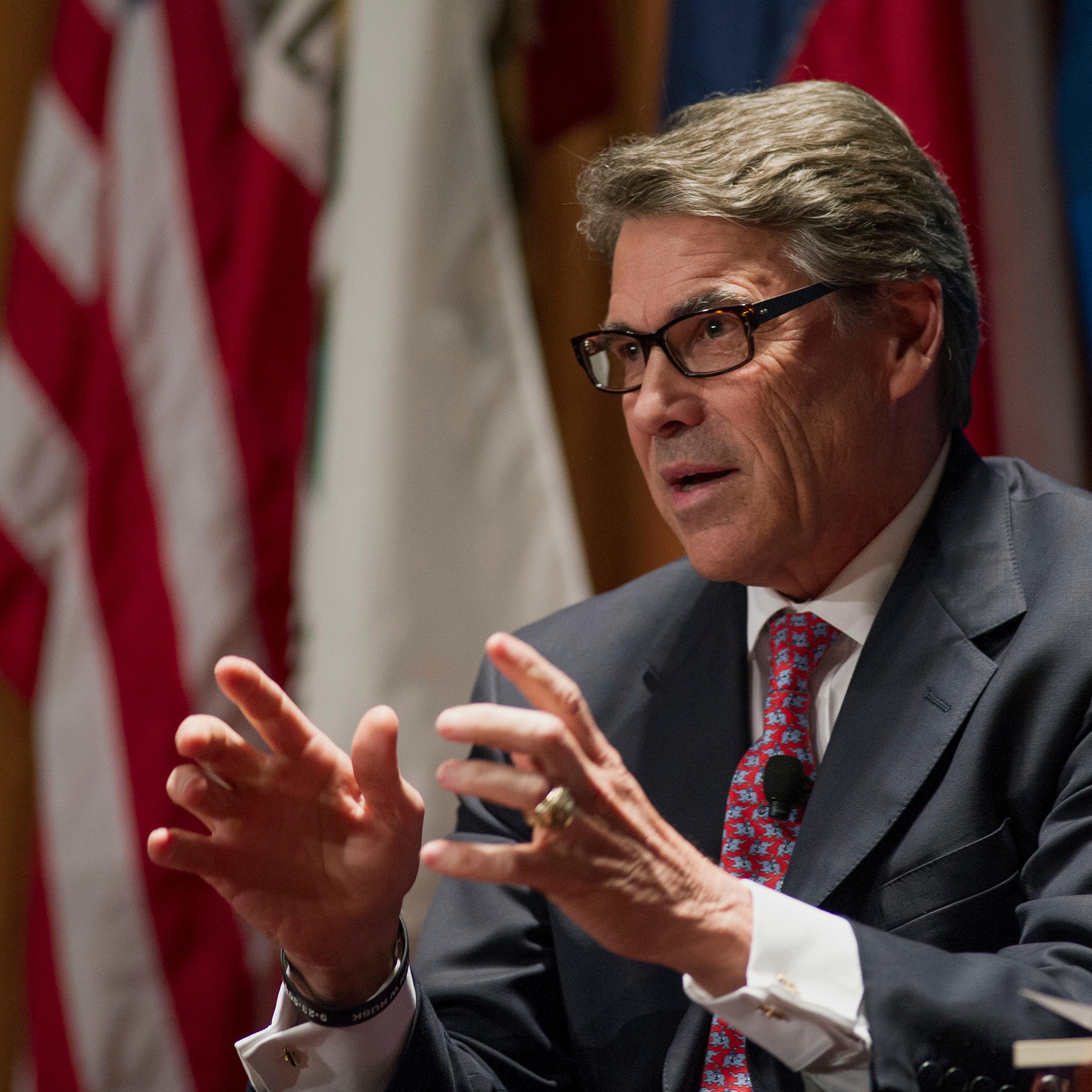 Texas Governor Rick Perry Speaks At The Commonwealth Club