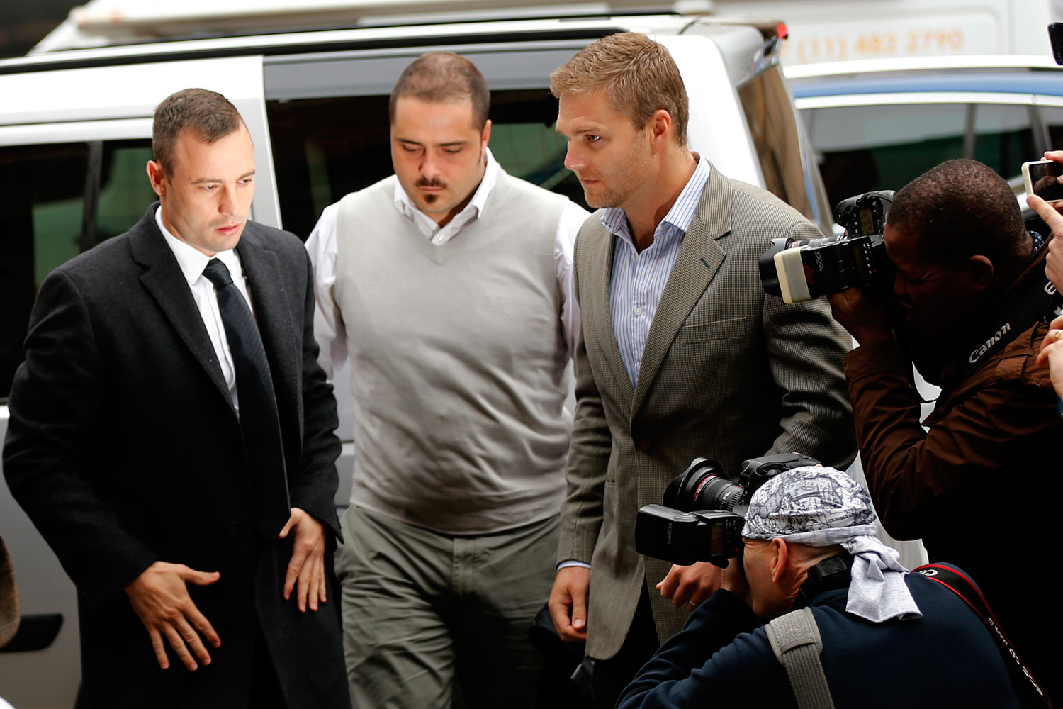Olympic and Paralympic track star Oscar Pistorius