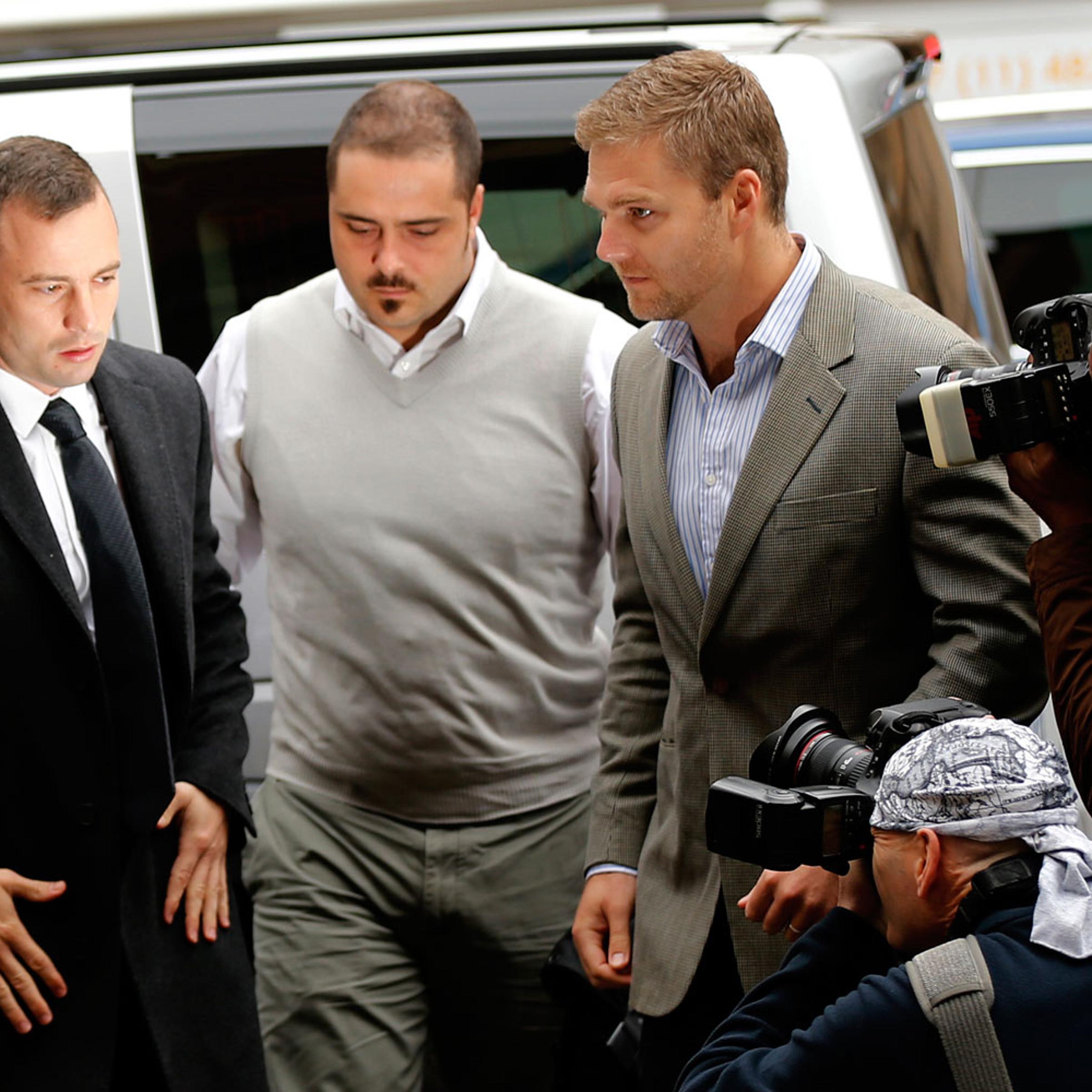 Olympic and Paralympic track star Oscar Pistorius