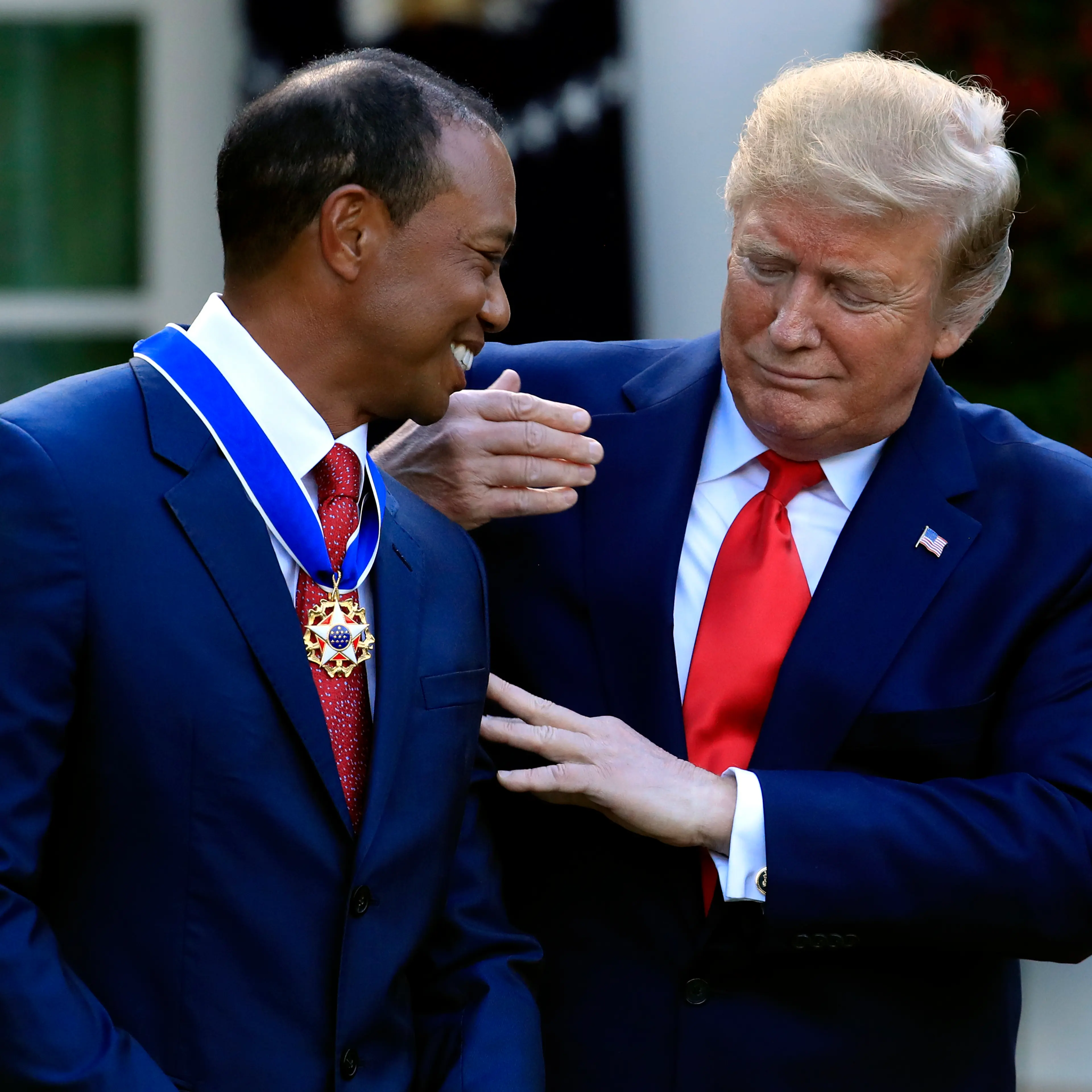 Donald Trump, Tiger Woods