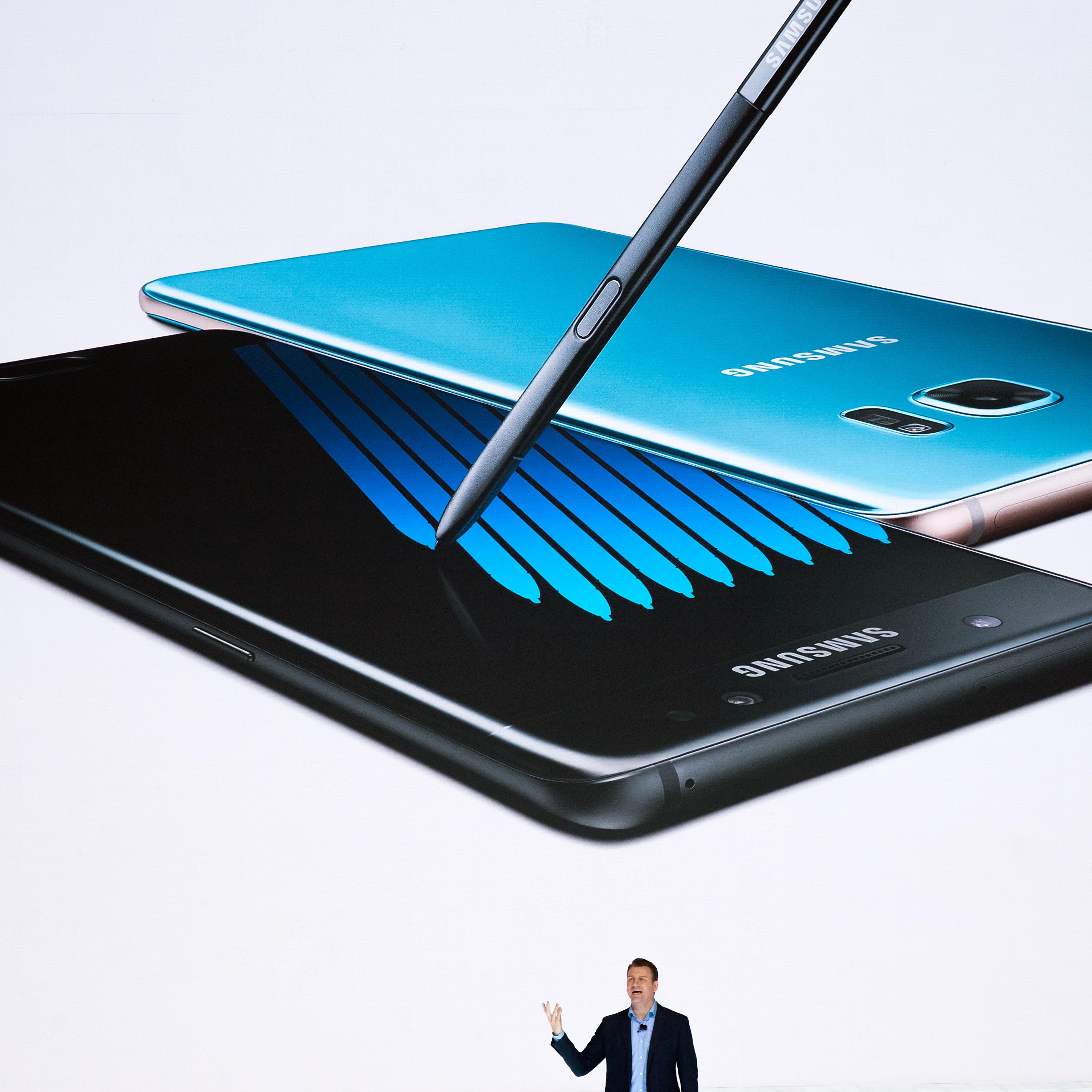 Samsung Unveils Its New Galaxy Note 7