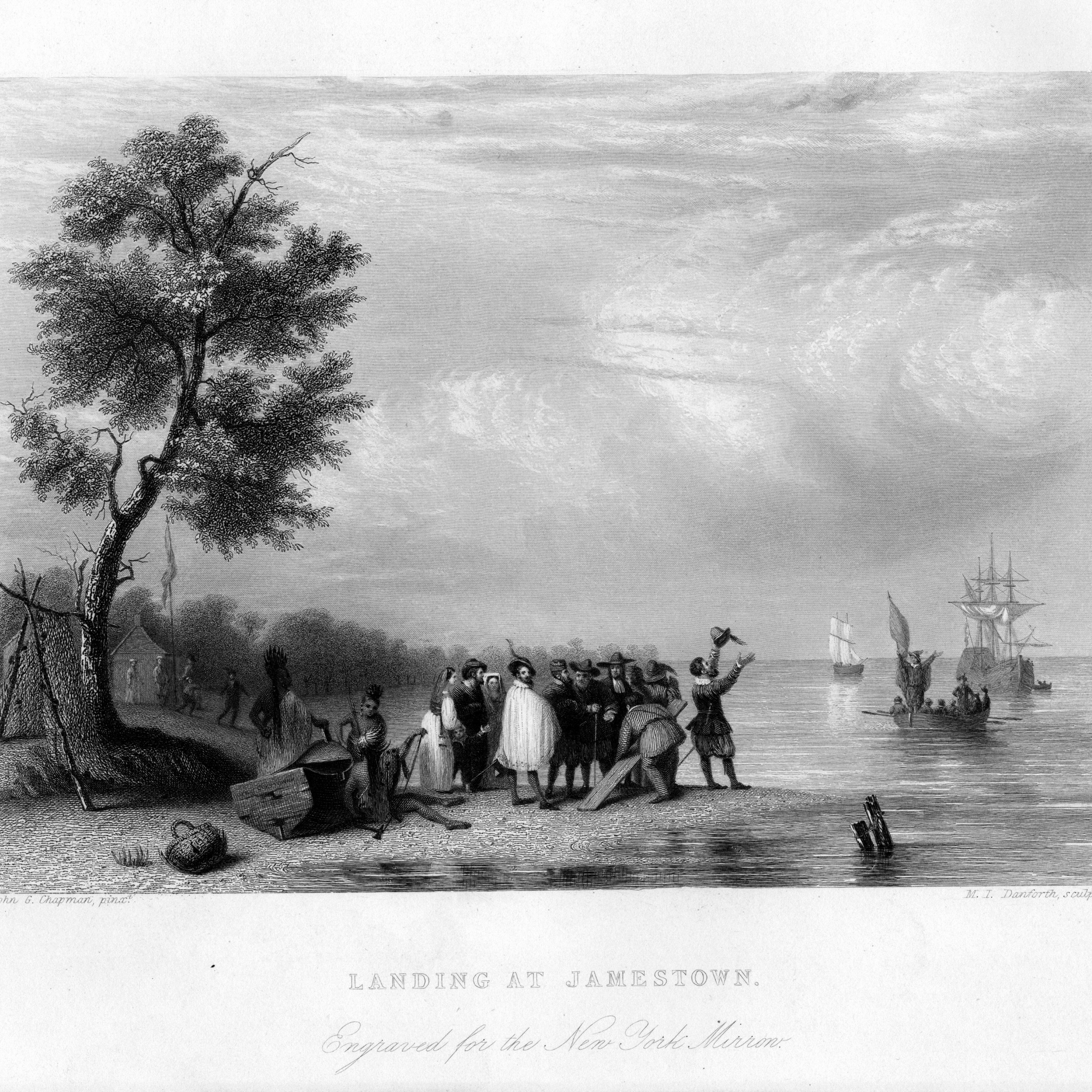 Landing At Jamestown