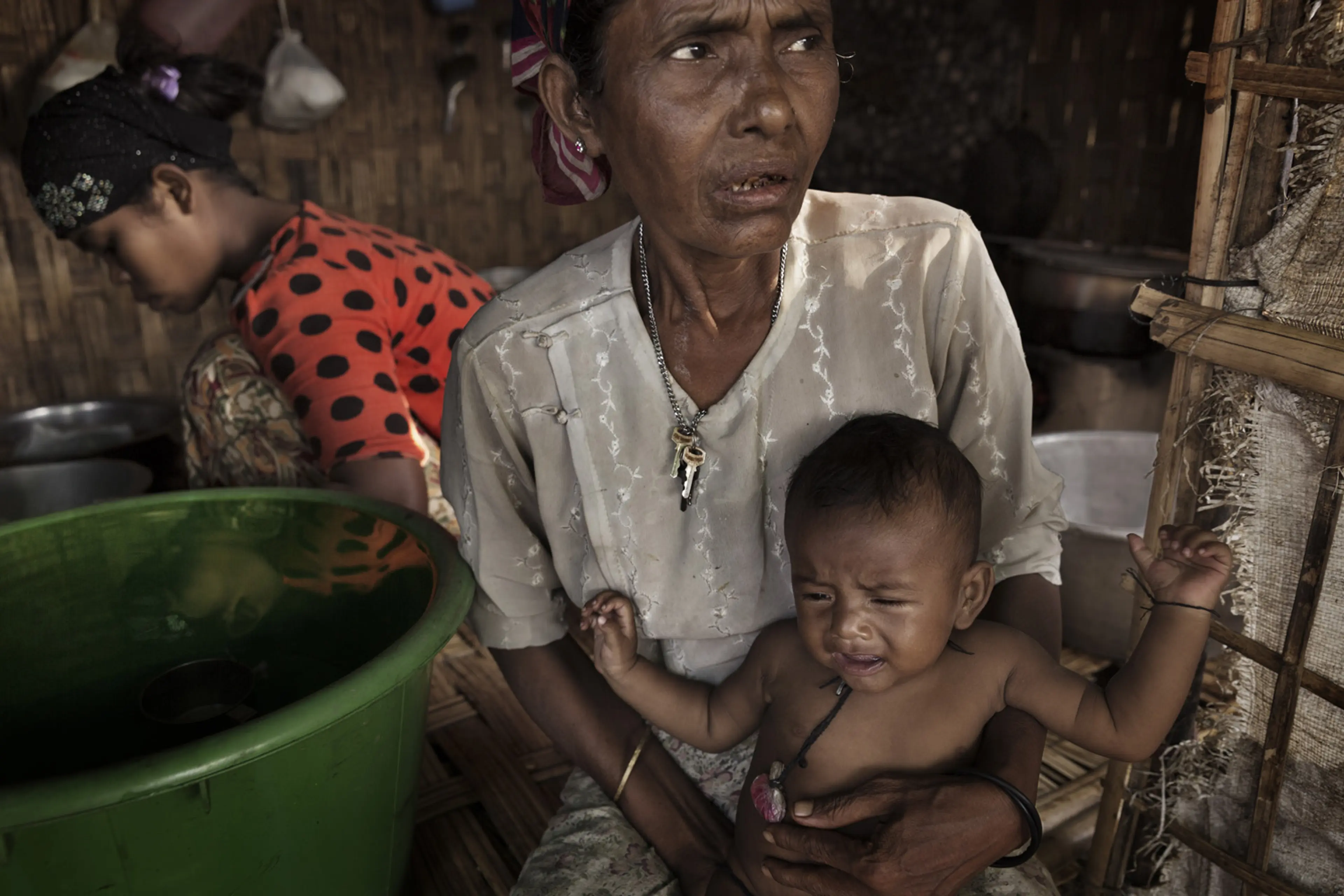 Rohingye people, a Muslim population, living in Rakhine State on the northwest coast of Burma have been restricted to their villages and placed in Internally Displaced Peoples (IDP) camps by the Burmese government. They have been the victims of persecuti