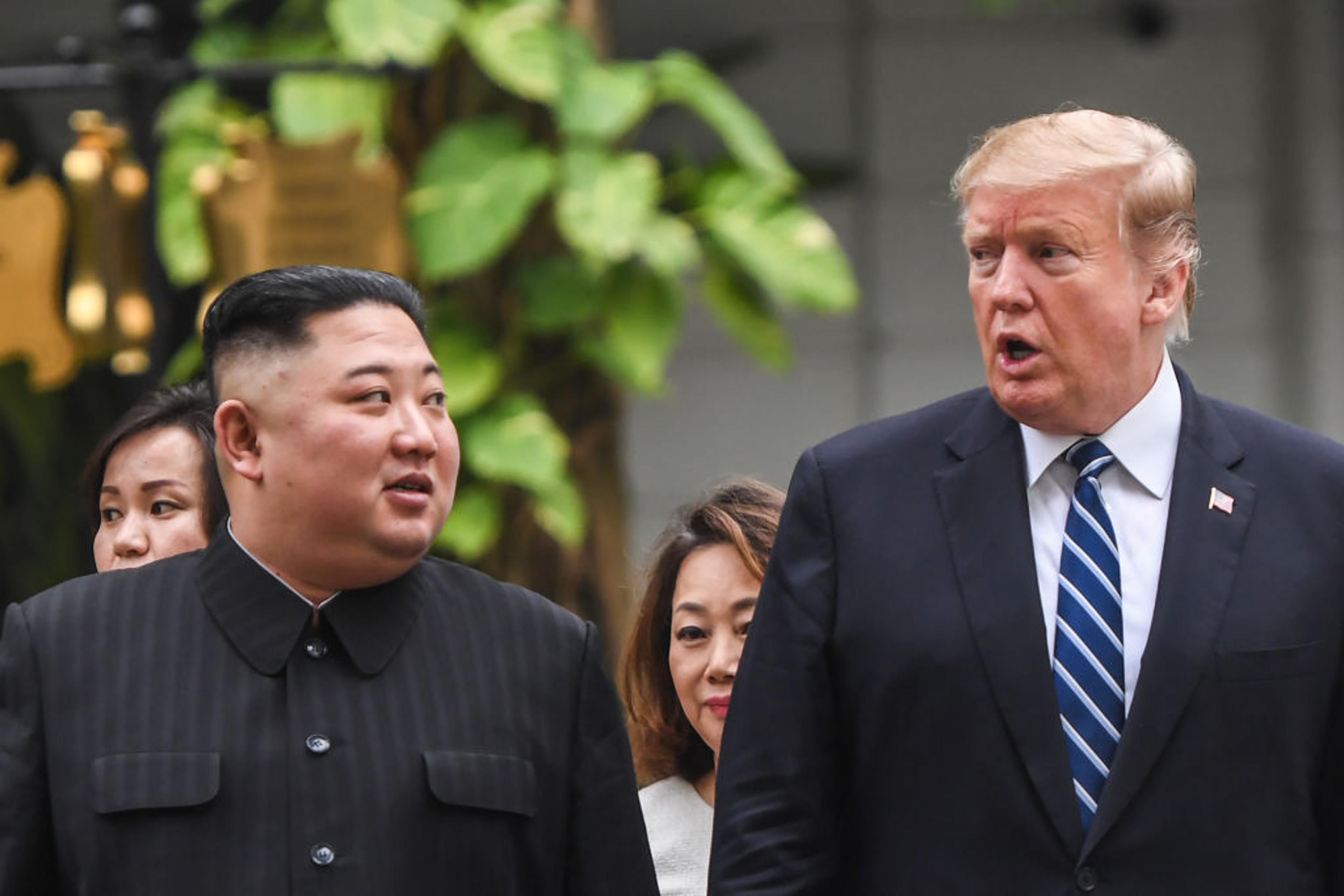 U.S. President Donald Trump said relations with North Korea's Kim Jong Un remain “very good” after he suggested a third summit.