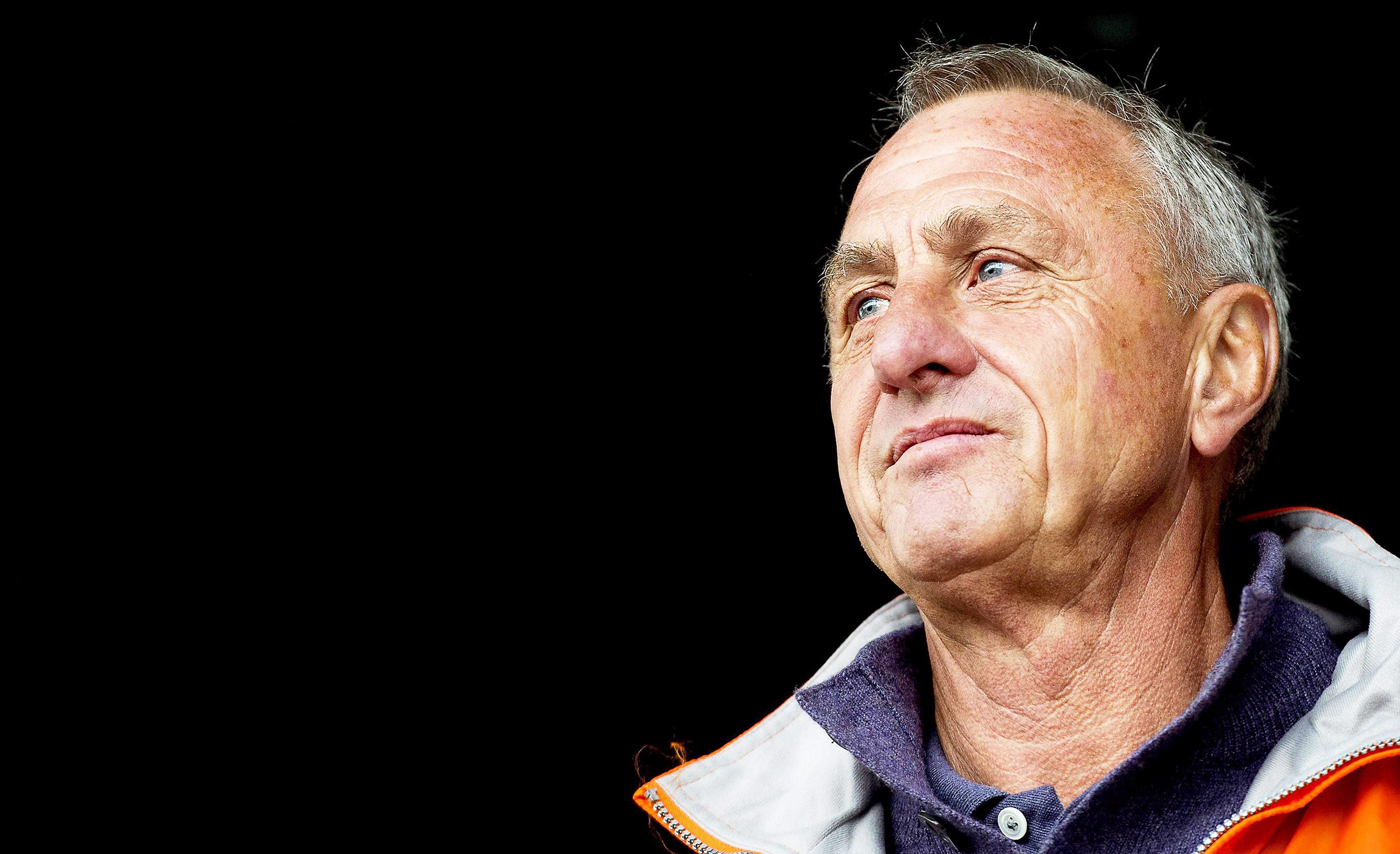 Dutch soccer legend, Johan Cruyff attending the Cruyff Court Final soccer tournament in Amsterdam, Netherlands on May 18, 2013.