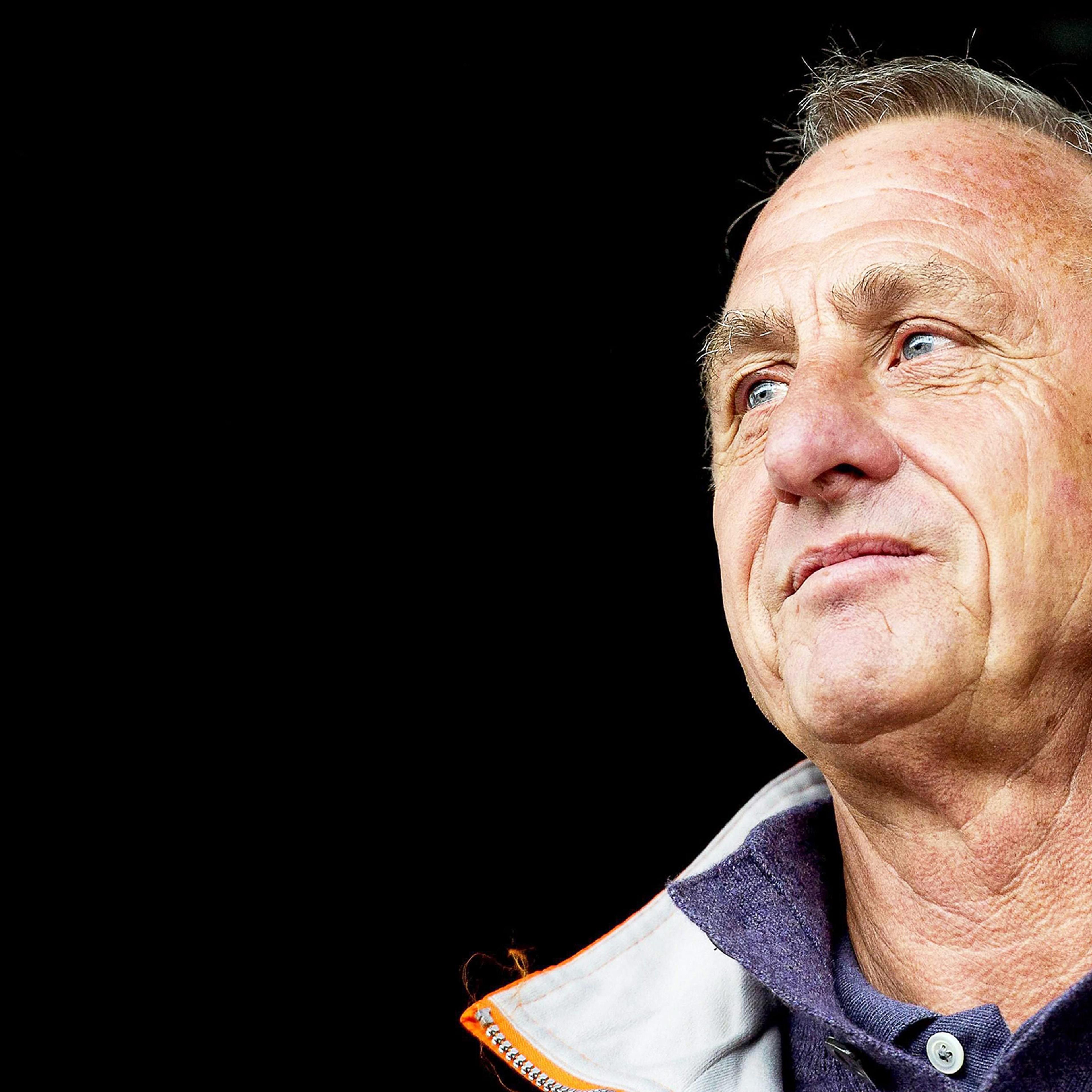 Dutch soccer legend, Johan Cruyff attending the Cruyff Court Final soccer tournament in Amsterdam, Netherlands on May 18, 2013.