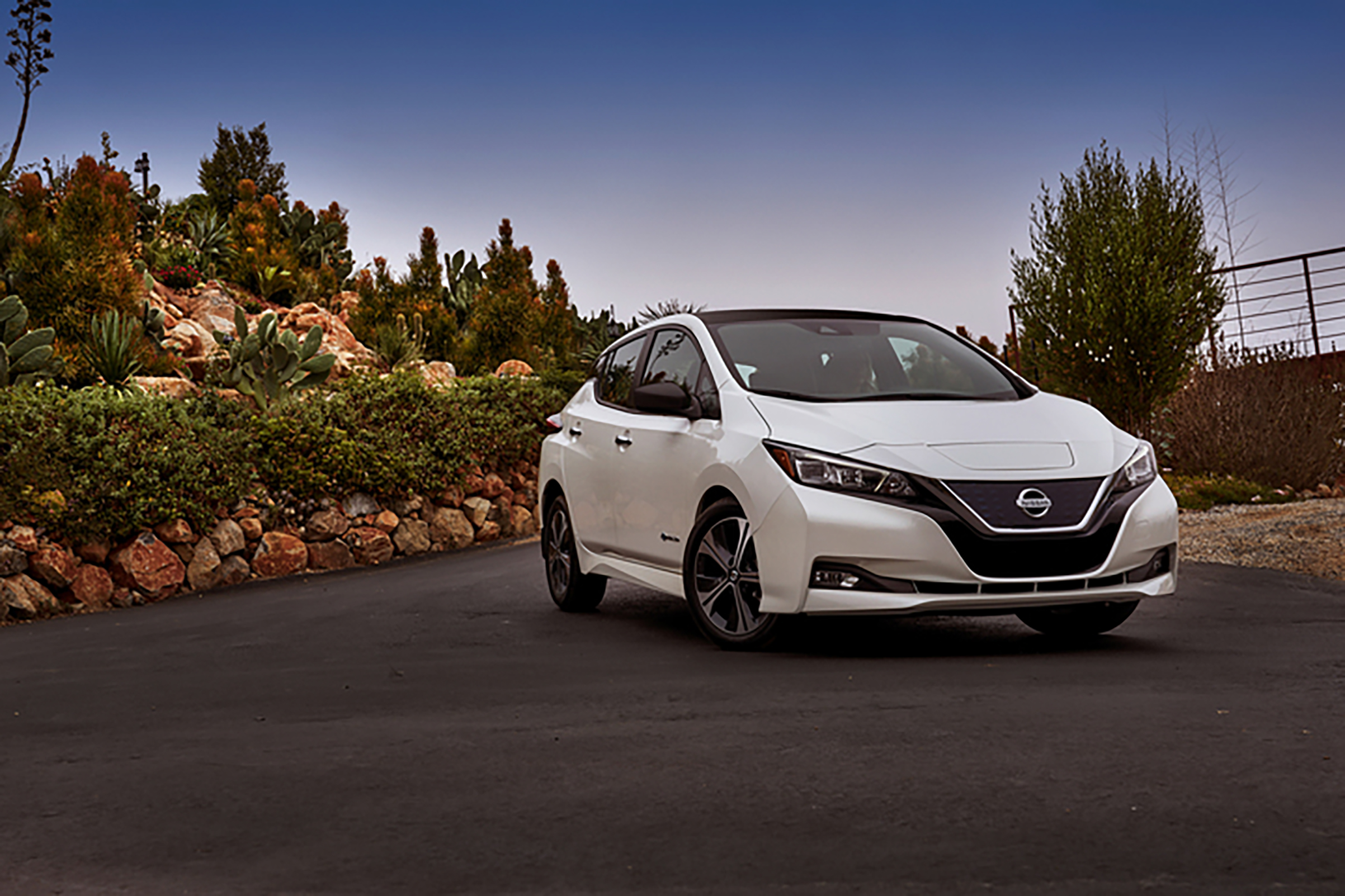 Nissan hopes the new Leaf, above, will find a customer base interested in the value that the car offers in a crowded electric-vehicle market