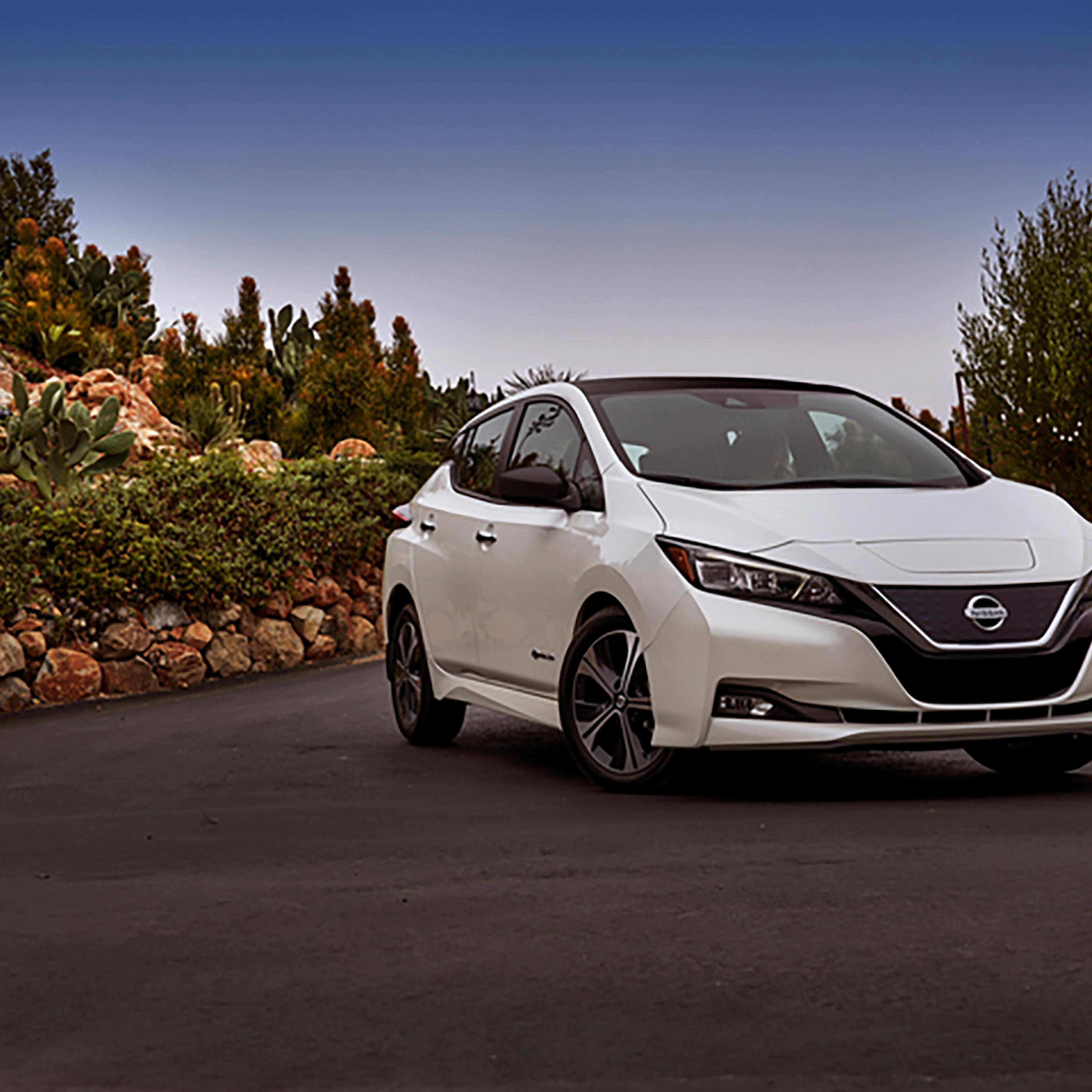 Nissan hopes the new Leaf, above, will find a customer base interested in the value that the car offers in a crowded electric-vehicle market
