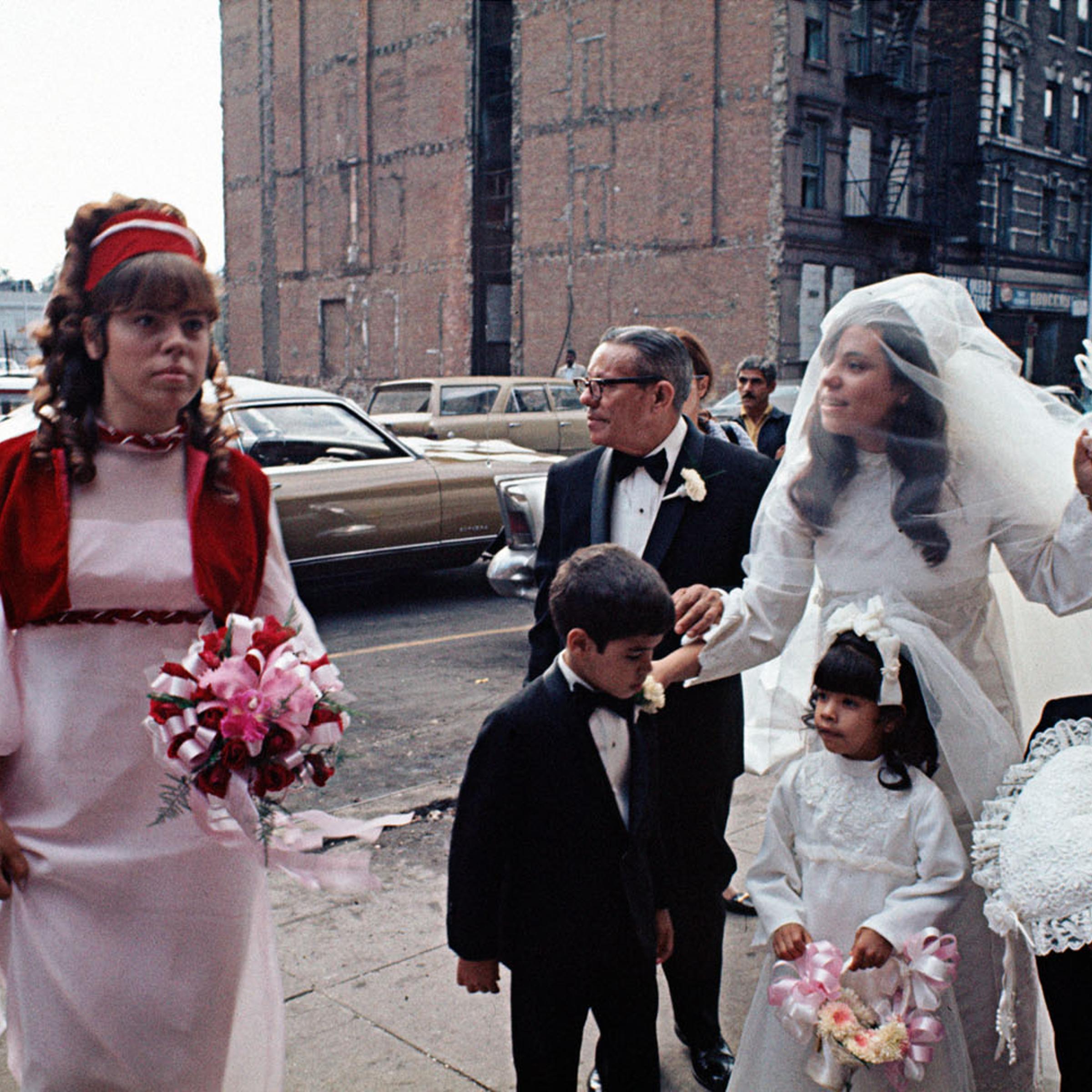 Puerto Rican Wedding, East Harlem, 1970
