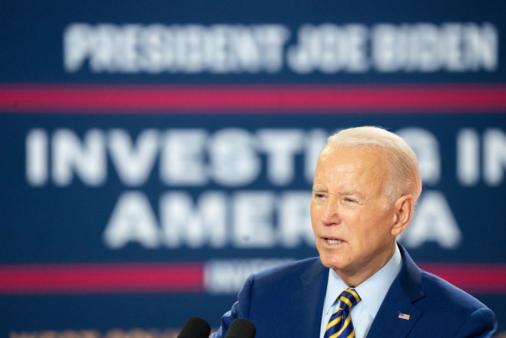 President Biden Delivers Remarks At Flex LTD In West Columbia, South Carolina