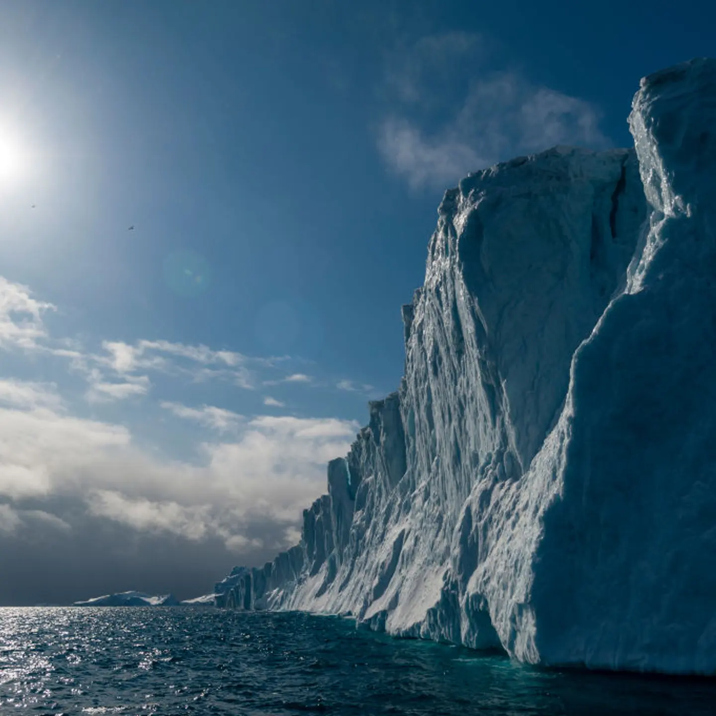 Icebergs in Ilulissat Icefjord