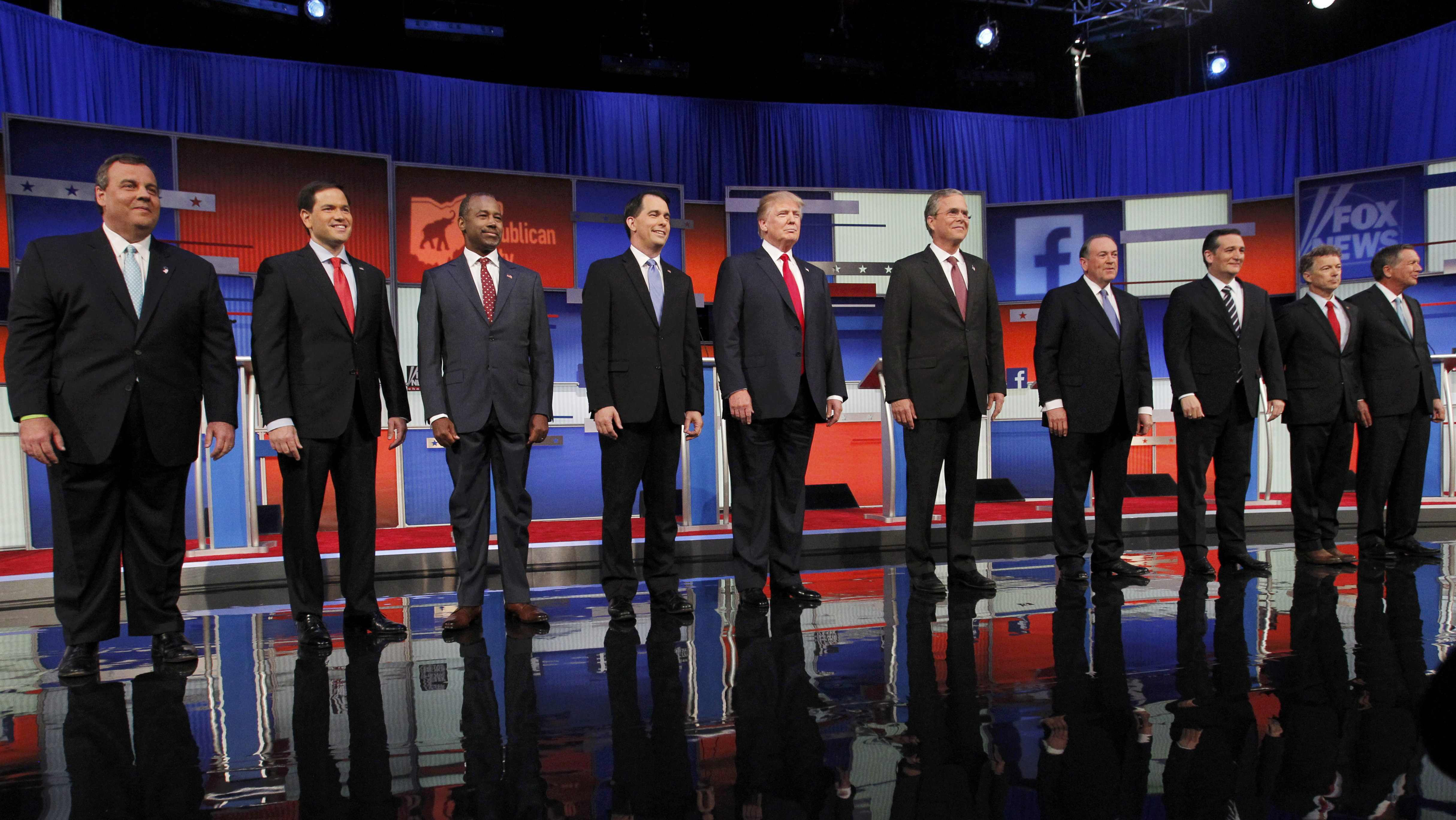 Republican 2016 presidential candidates debate