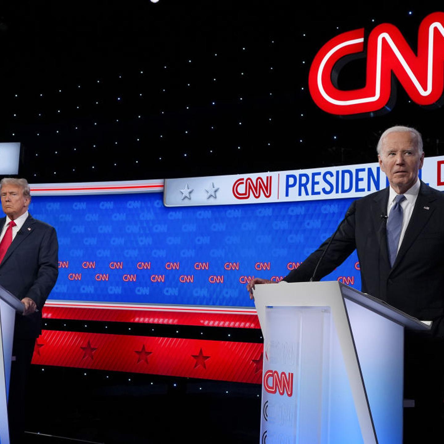 Donald Trump And Joe Biden Participate In First Presidential Debate