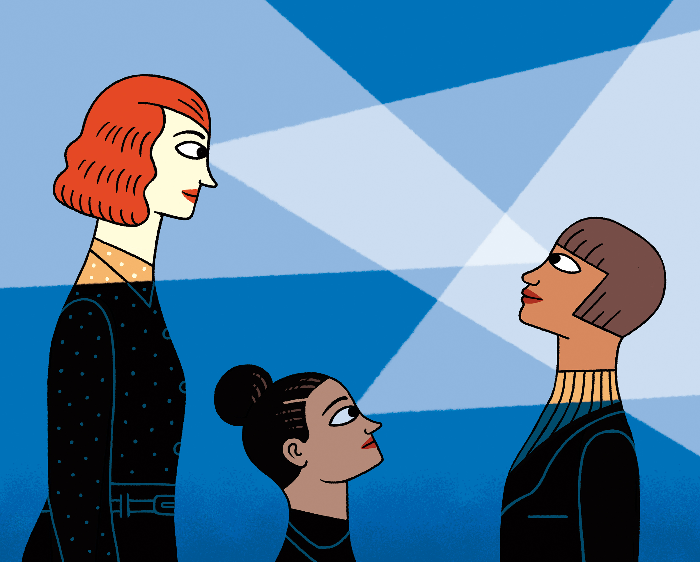 Illustration for 'The Female Persuasion' by Meg Wolitzer