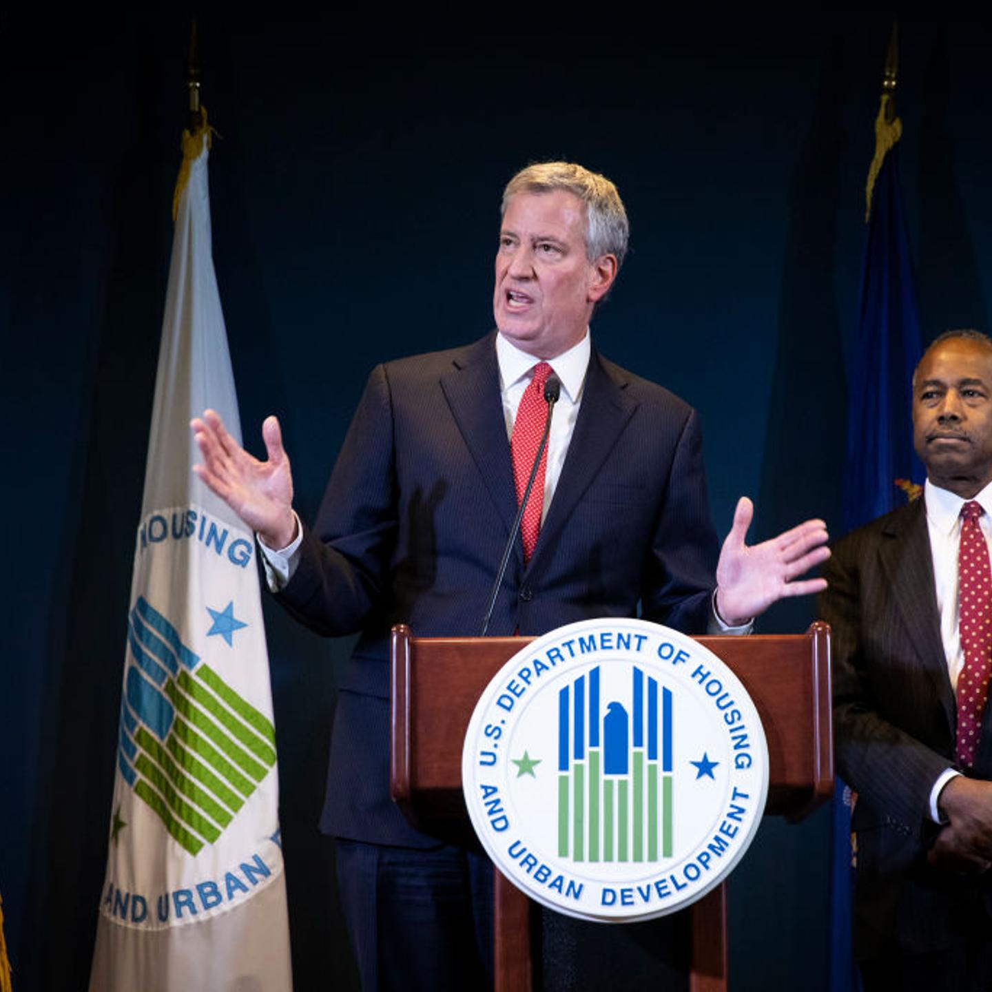 Secretary Of Housing And Urban Development Ben Carson Makes Announcement Regarding The New York City Housing Authority