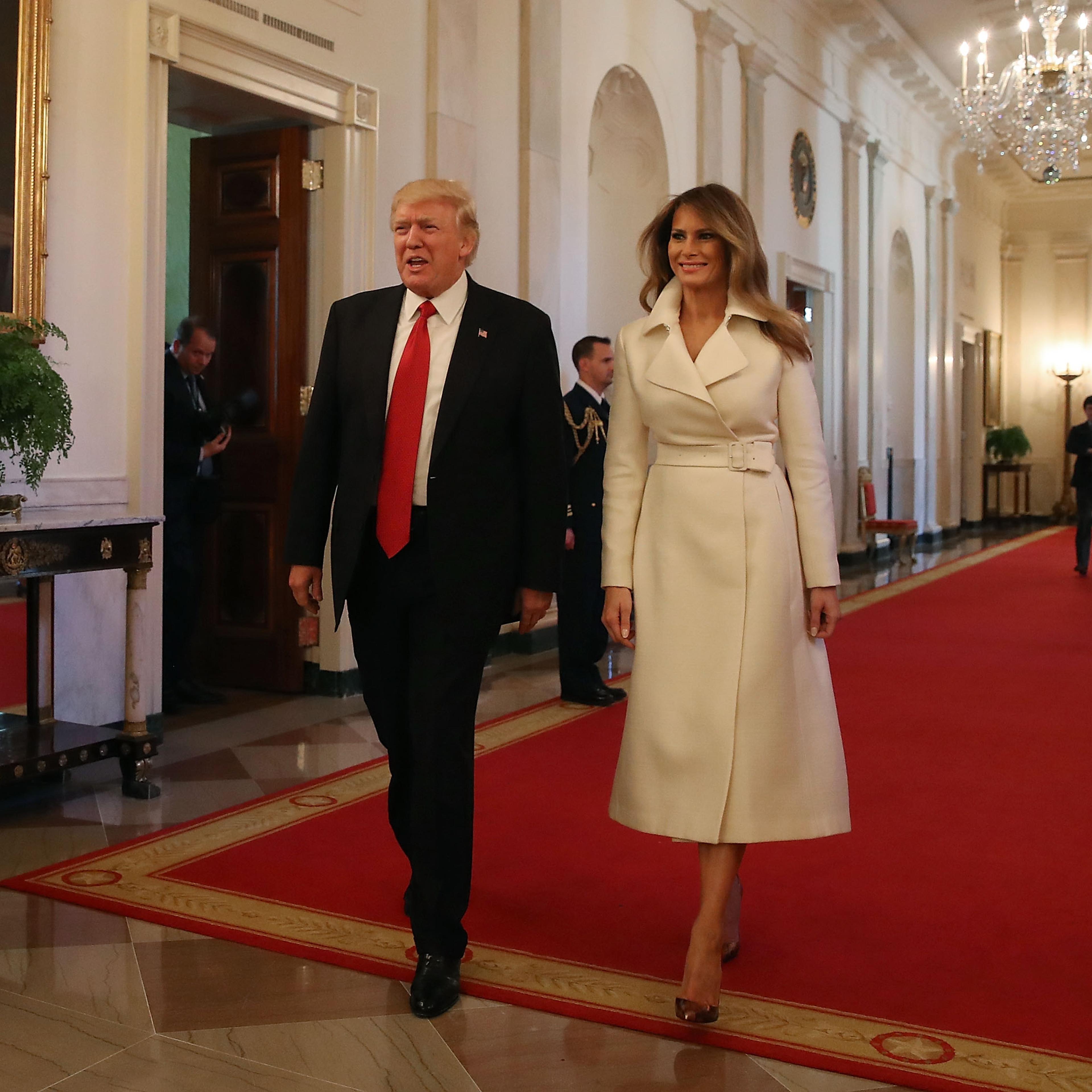 President Trump Attends Women's Empowerment Panel At The White House