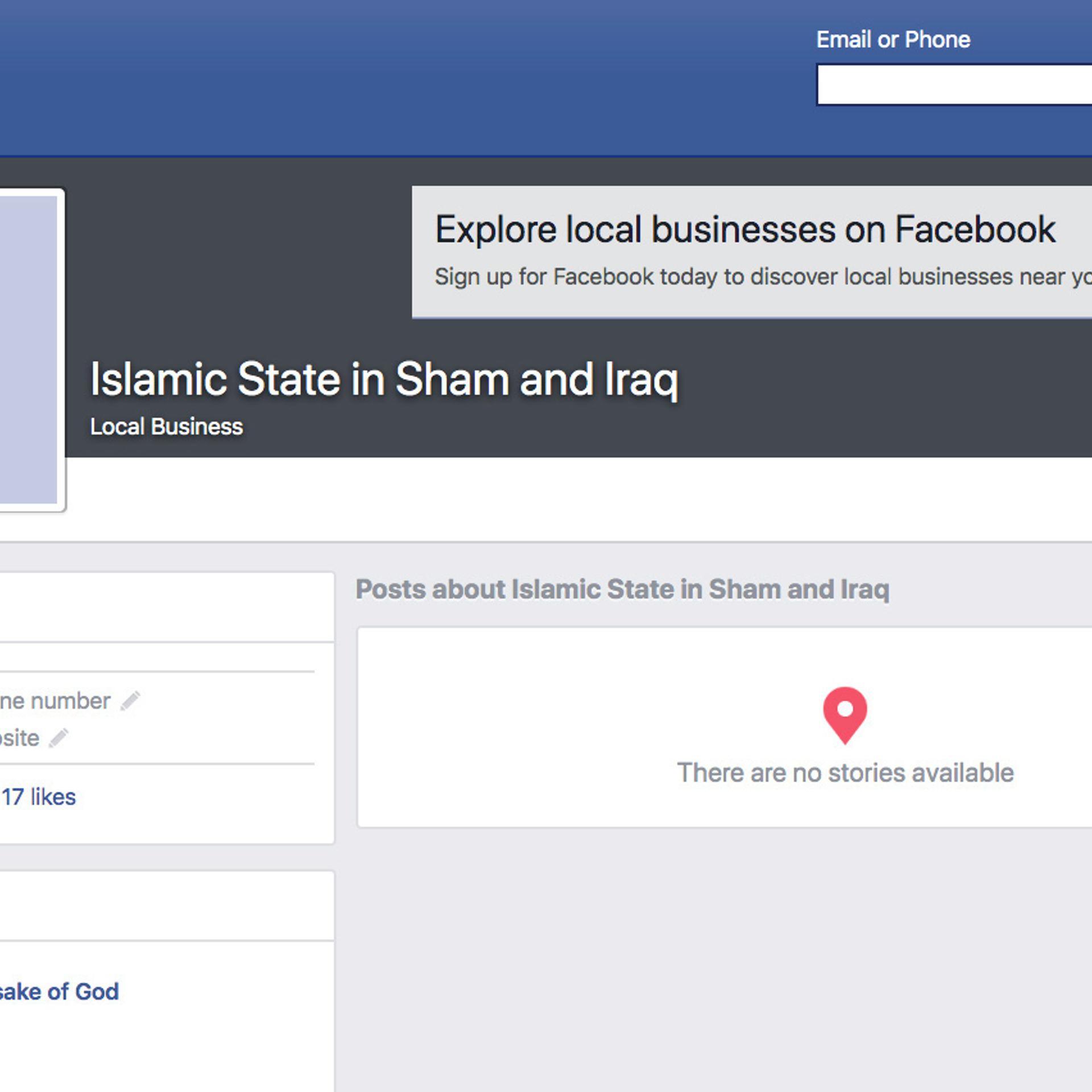 Facebook Generating Terror Content