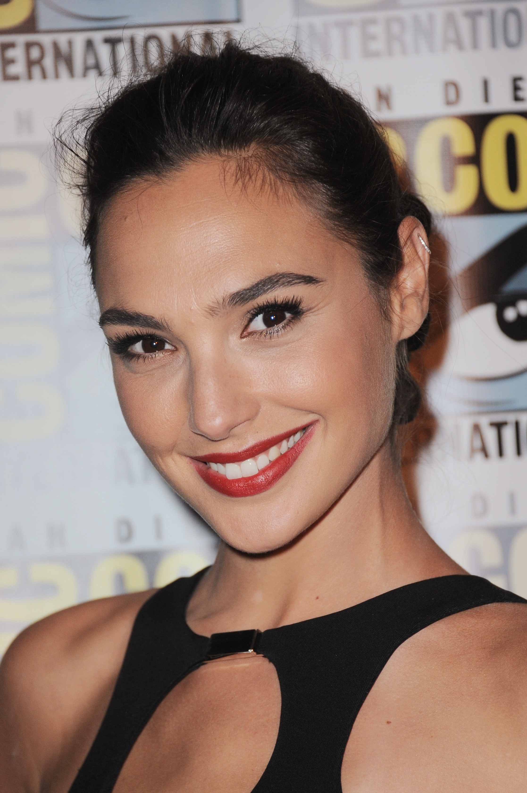 Gal Gadot attends the Entertainment Weekly: Women Who Kick Ass panel during Comic-Con International 2015 on July 11, 2015 in San Diego, California.
