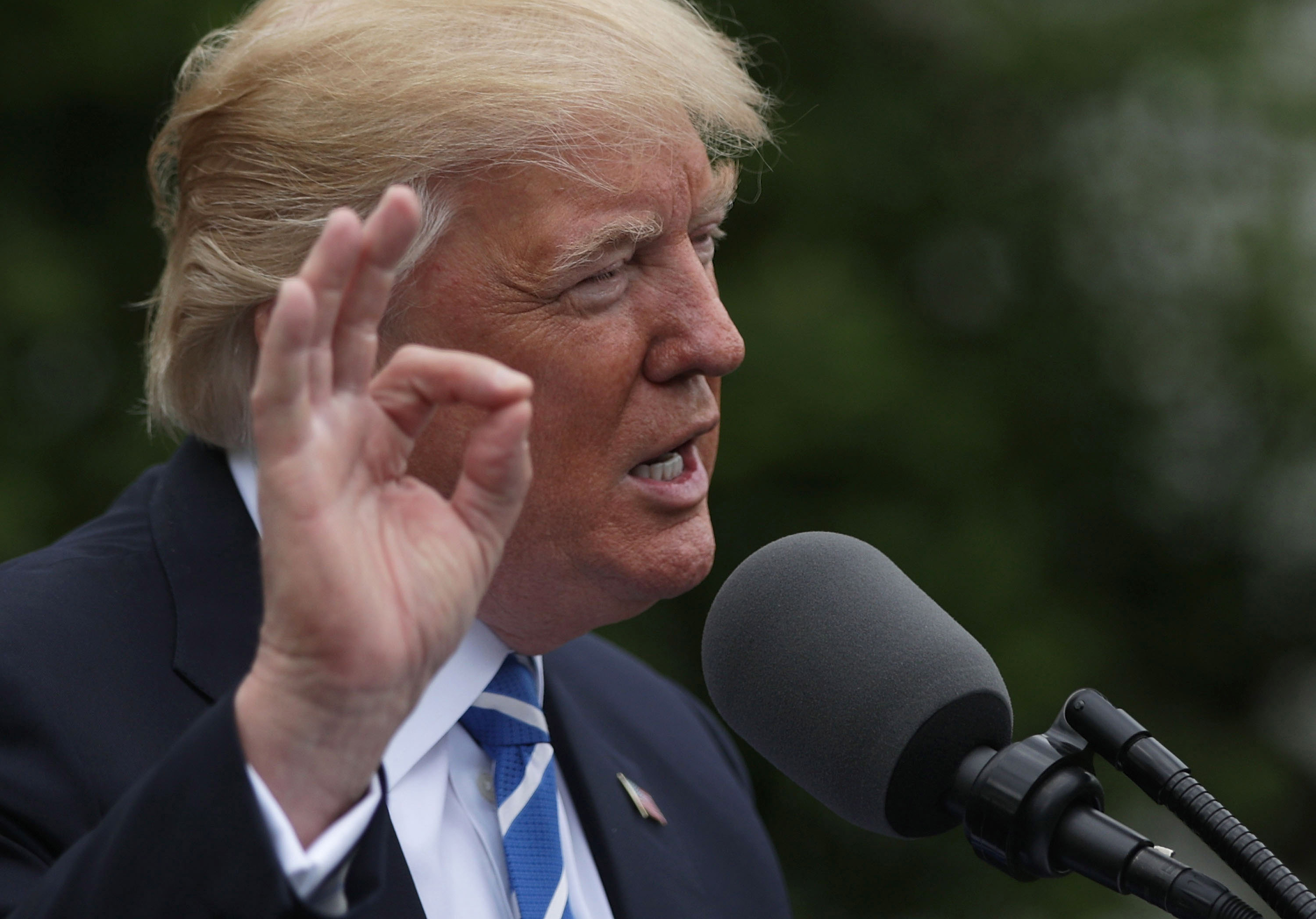 President Trump Meets With The Independent Community Bankers Association