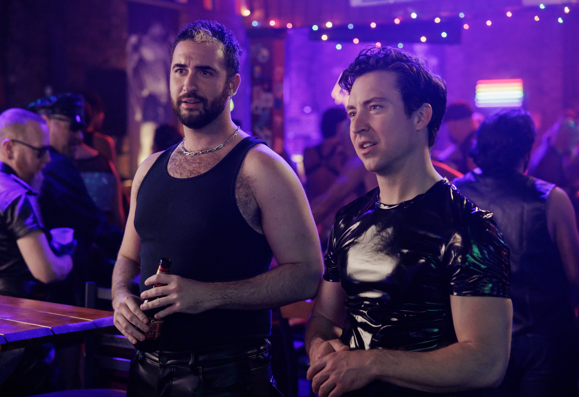 "ENGLISH TEACHER" -- “Birthday” --  Season 1, Episode 8 (Airs Oct 14) — Pictured (L-R):  Jordan Firstman as Malcom, Brian Jordan Alvarez as Evan Marquez.  CR: Steve Swisher/FX