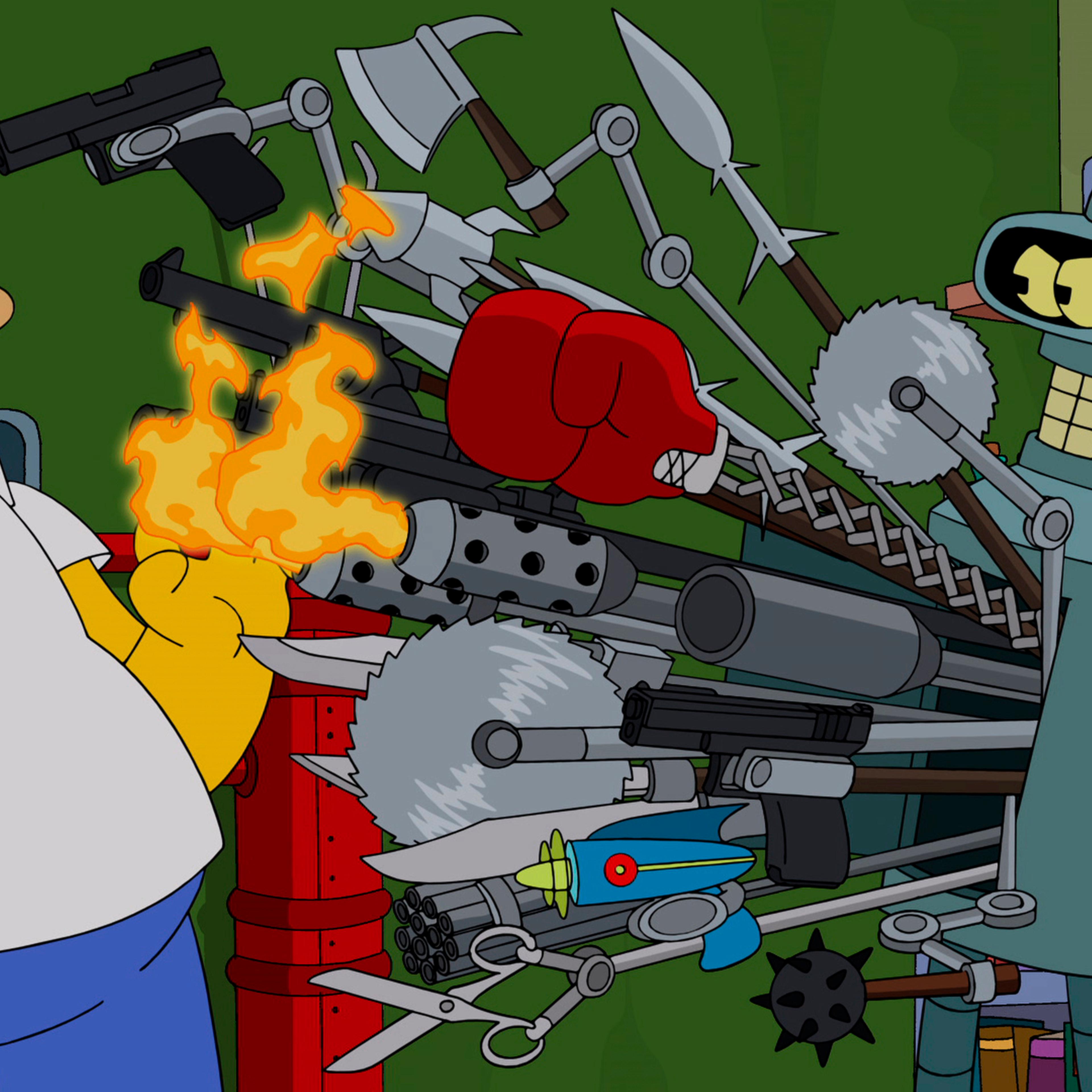 THE SIMPSONS Meets ÒFuturamaÓ in a Special Crossover Episode!