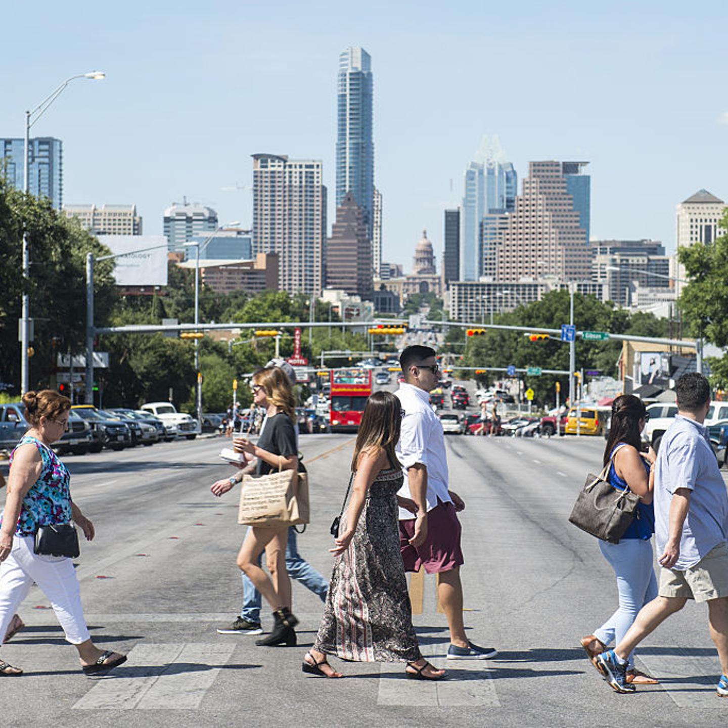 Shoppers In Austin