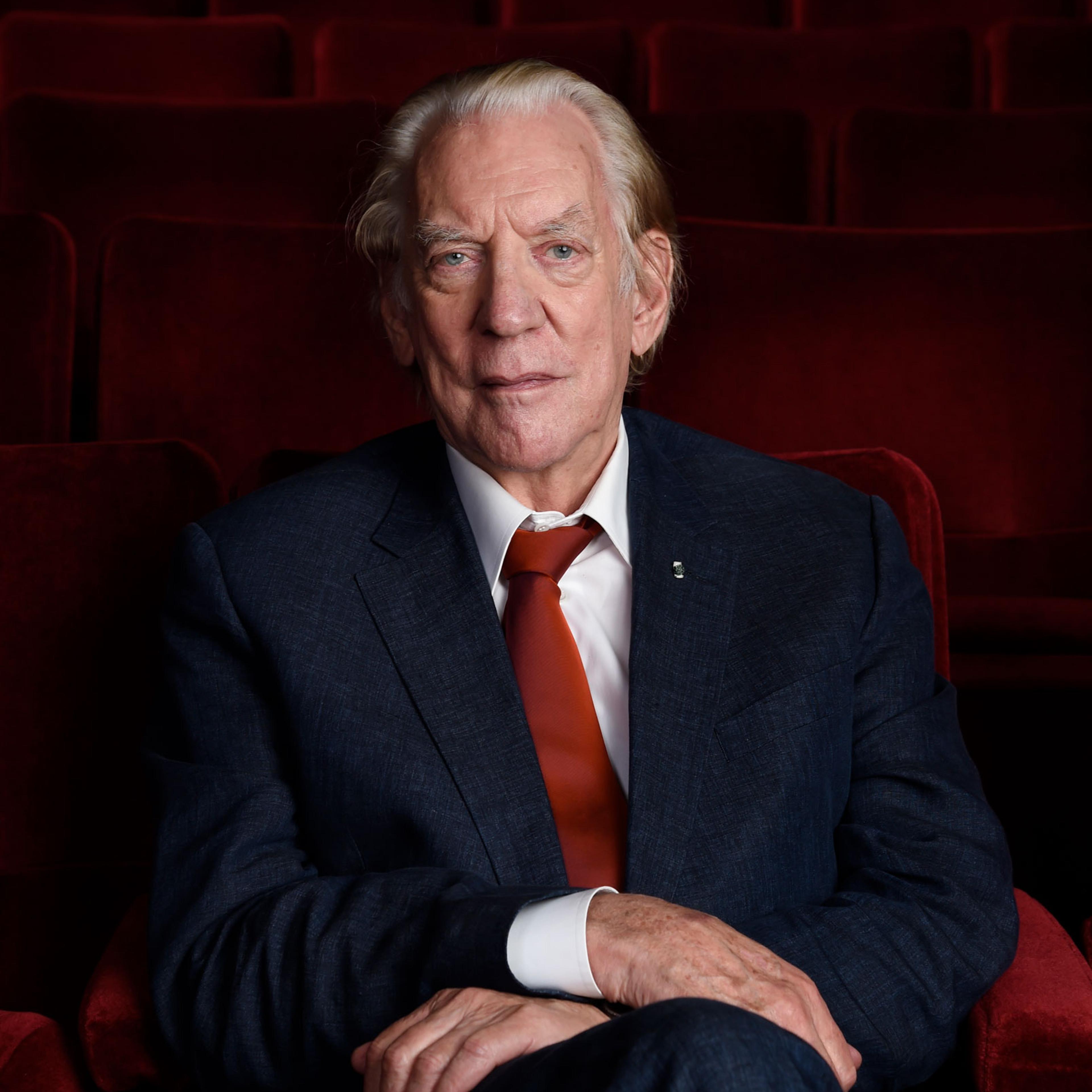 Donald Sutherland at the Academy of Motion Picture Arts and Sciences in Beverly Hills, Calif., on Oct. 13, 2017.