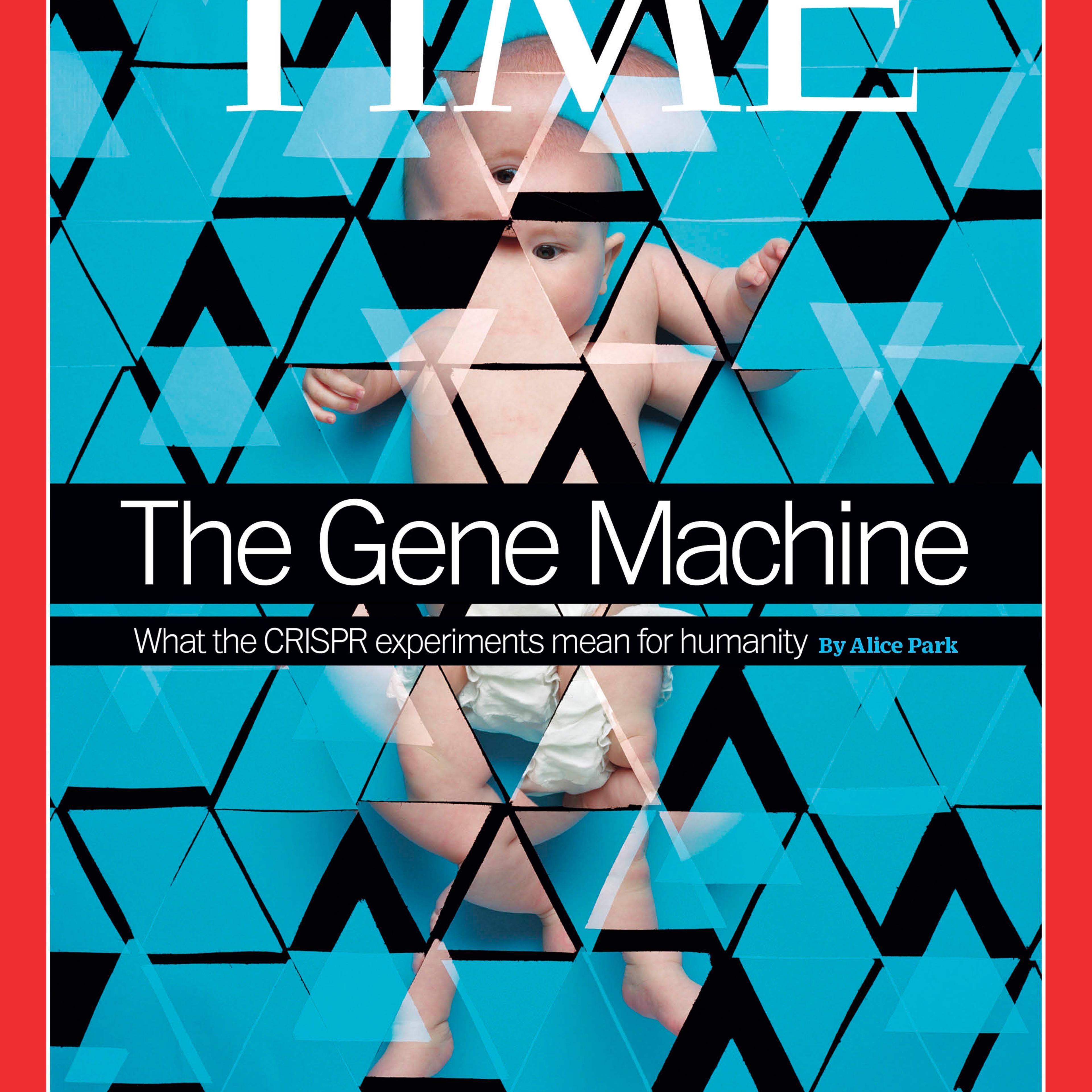 The Gene Machine CRISPR Time Magazine Cover