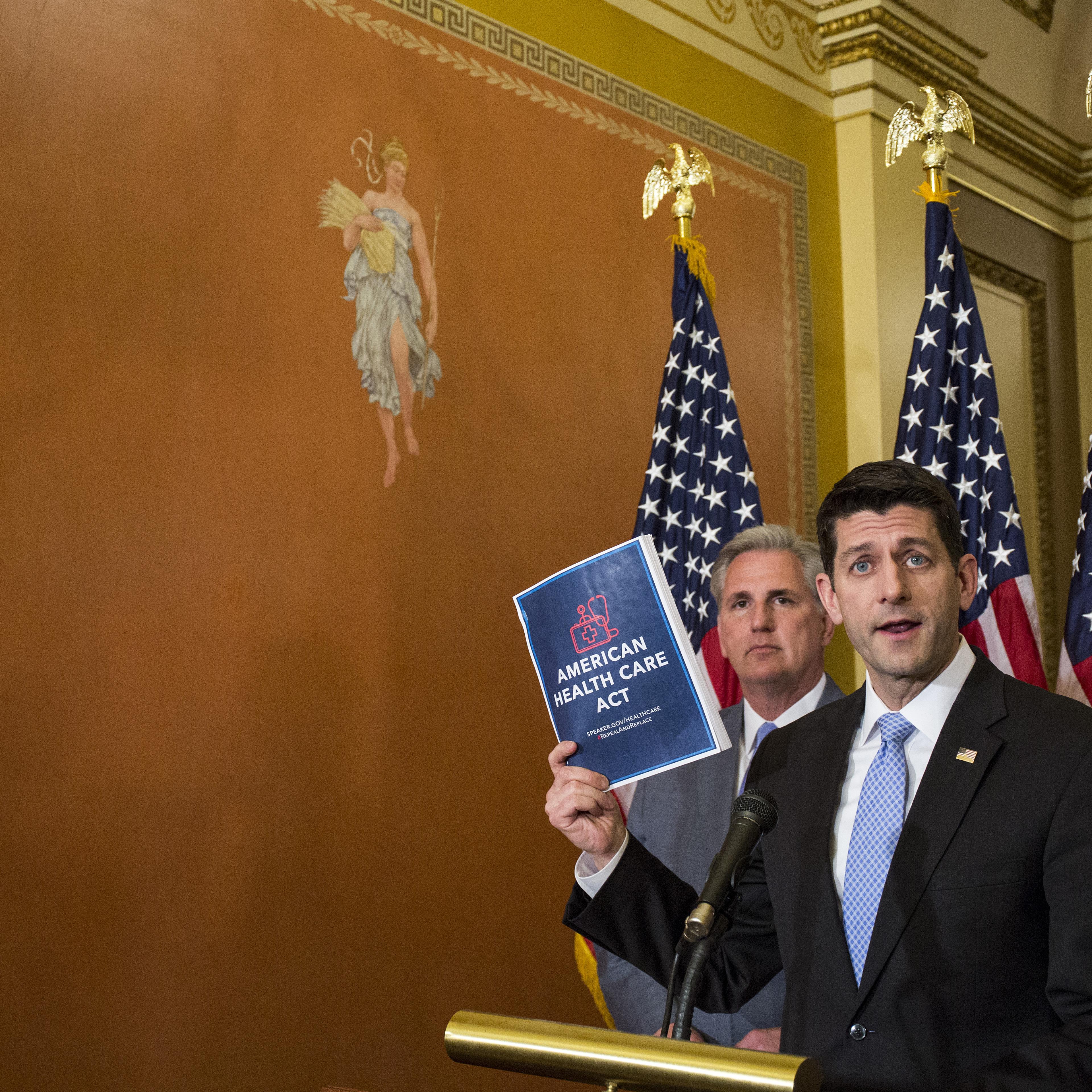 House Speaker Paul Ryan Holds News Conference On American Health Care Act