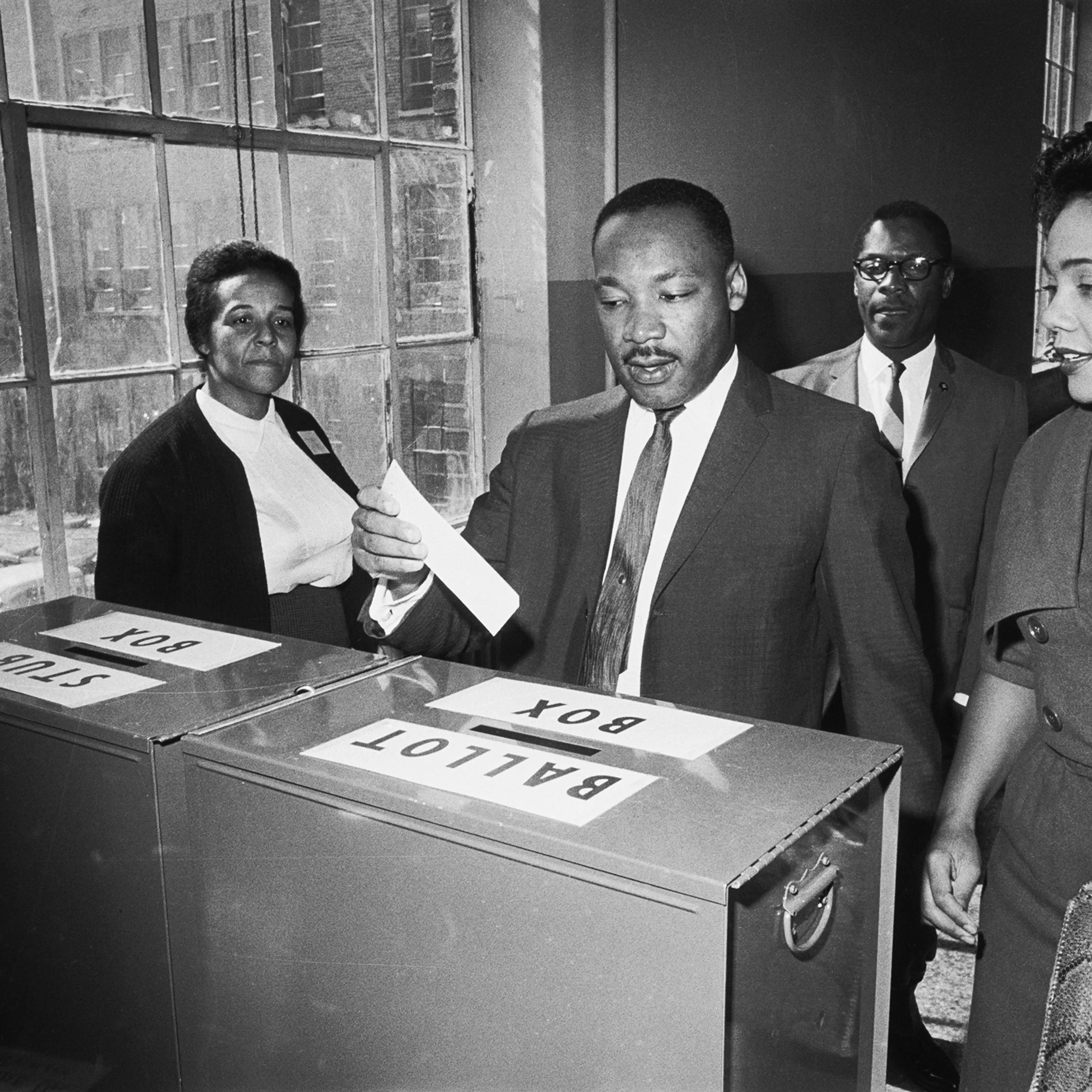 Dr. Martin L. King Voting