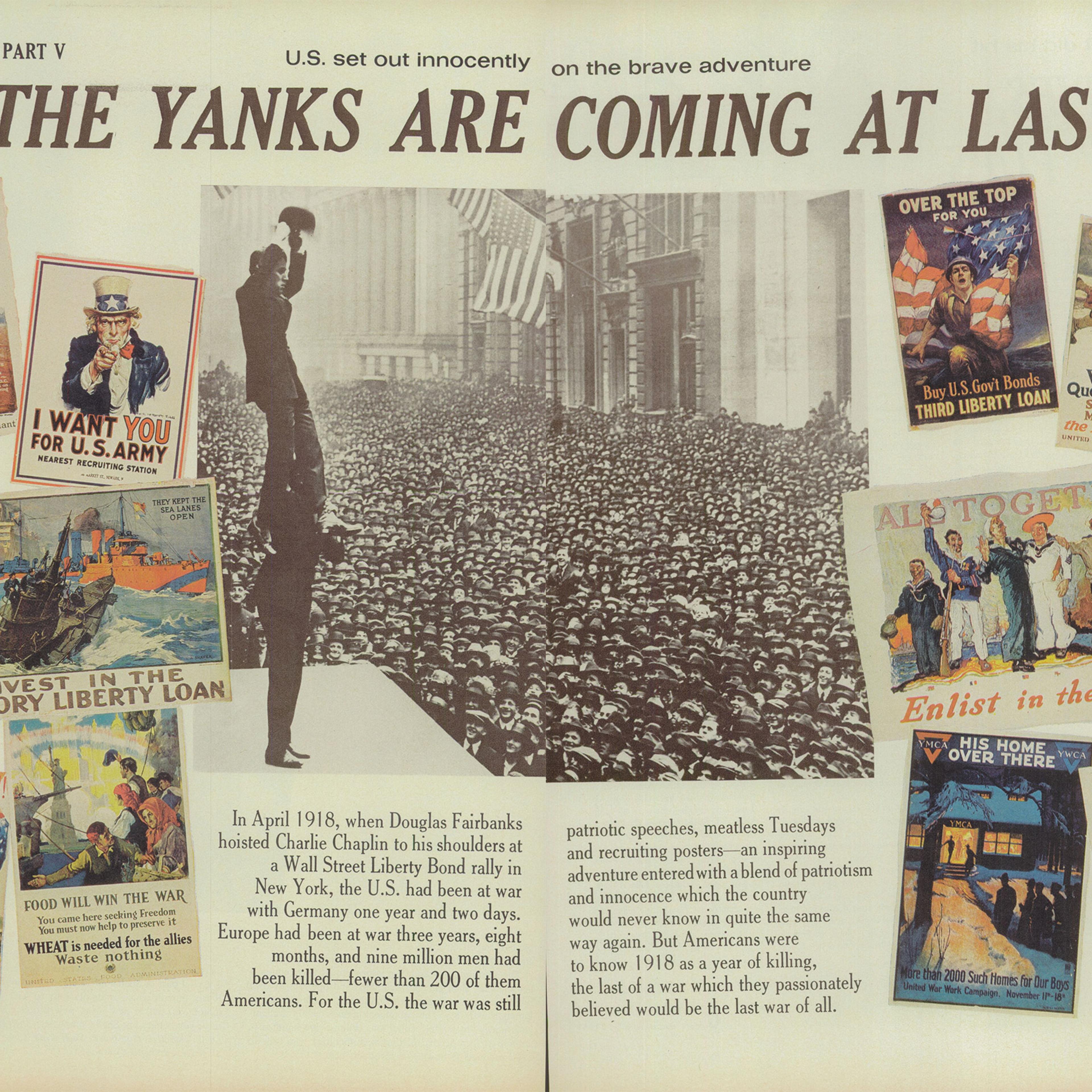 Part V of the First World War series in LIFE magazine from the May 22, 1964 issue.