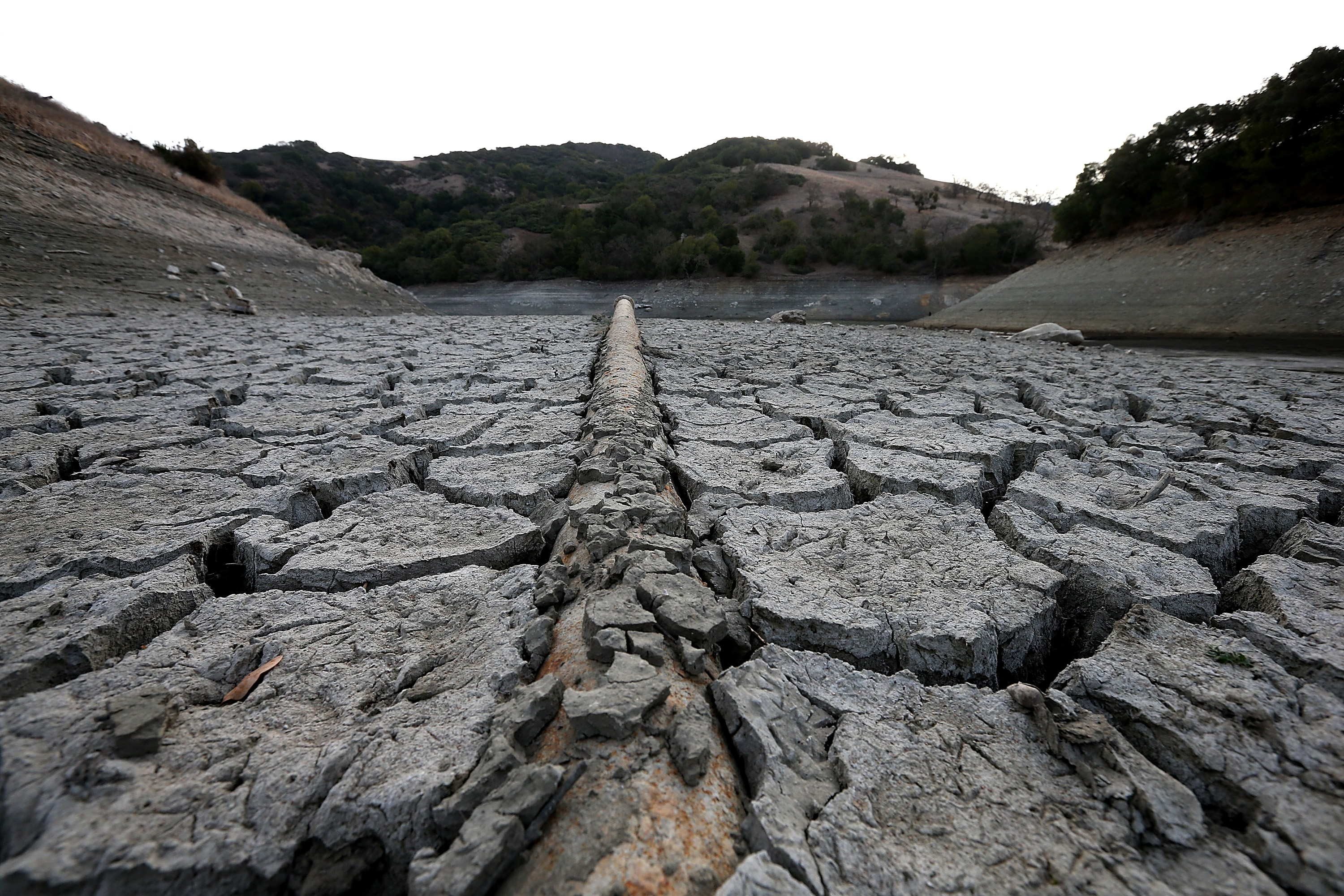 California Drought Dries Up Bay Area Reservoirs