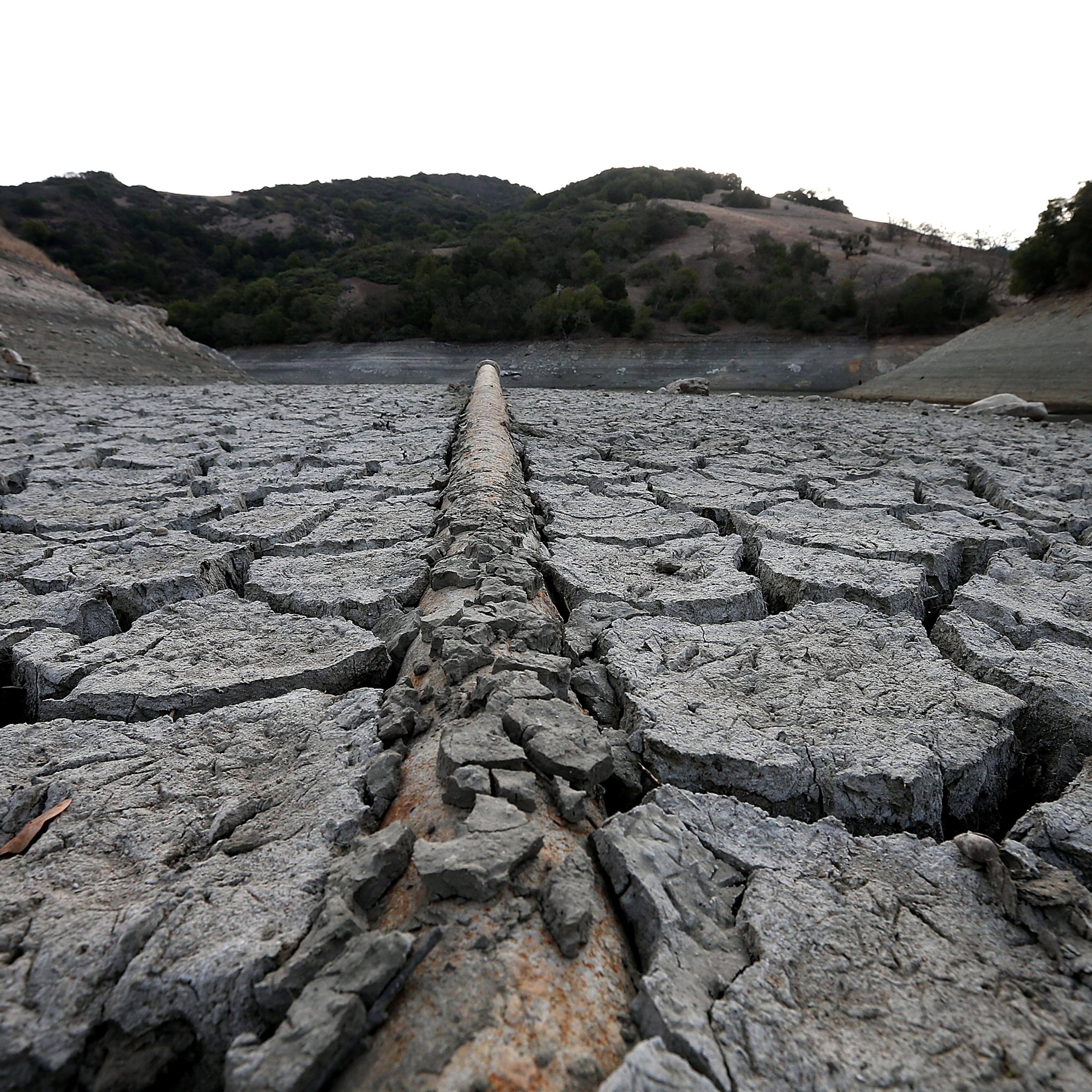 California Drought Dries Up Bay Area Reservoirs