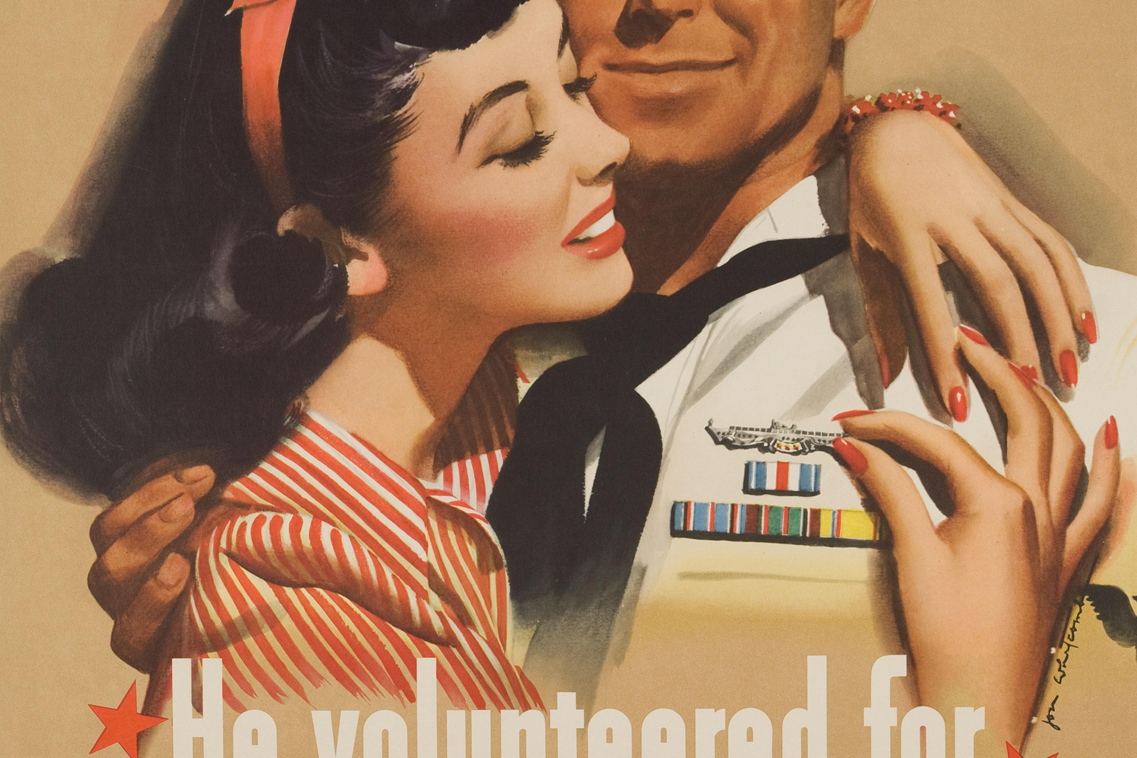 1944 US World War II Poster