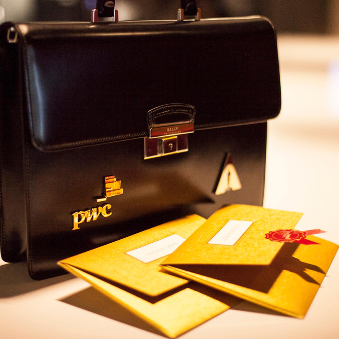 PwC Oscars Briefcase