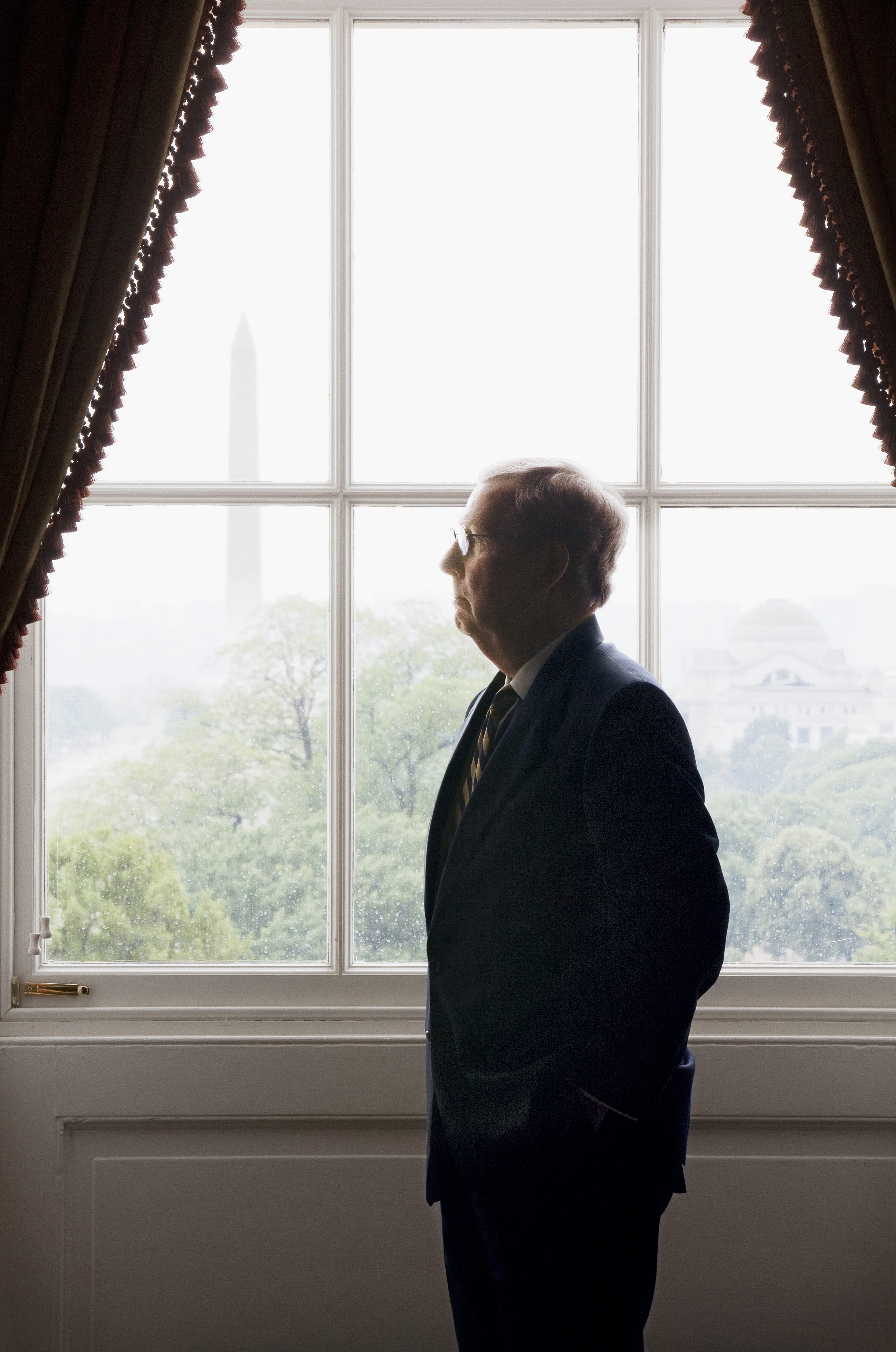 Mitch McConnell Portrait, Washington DC