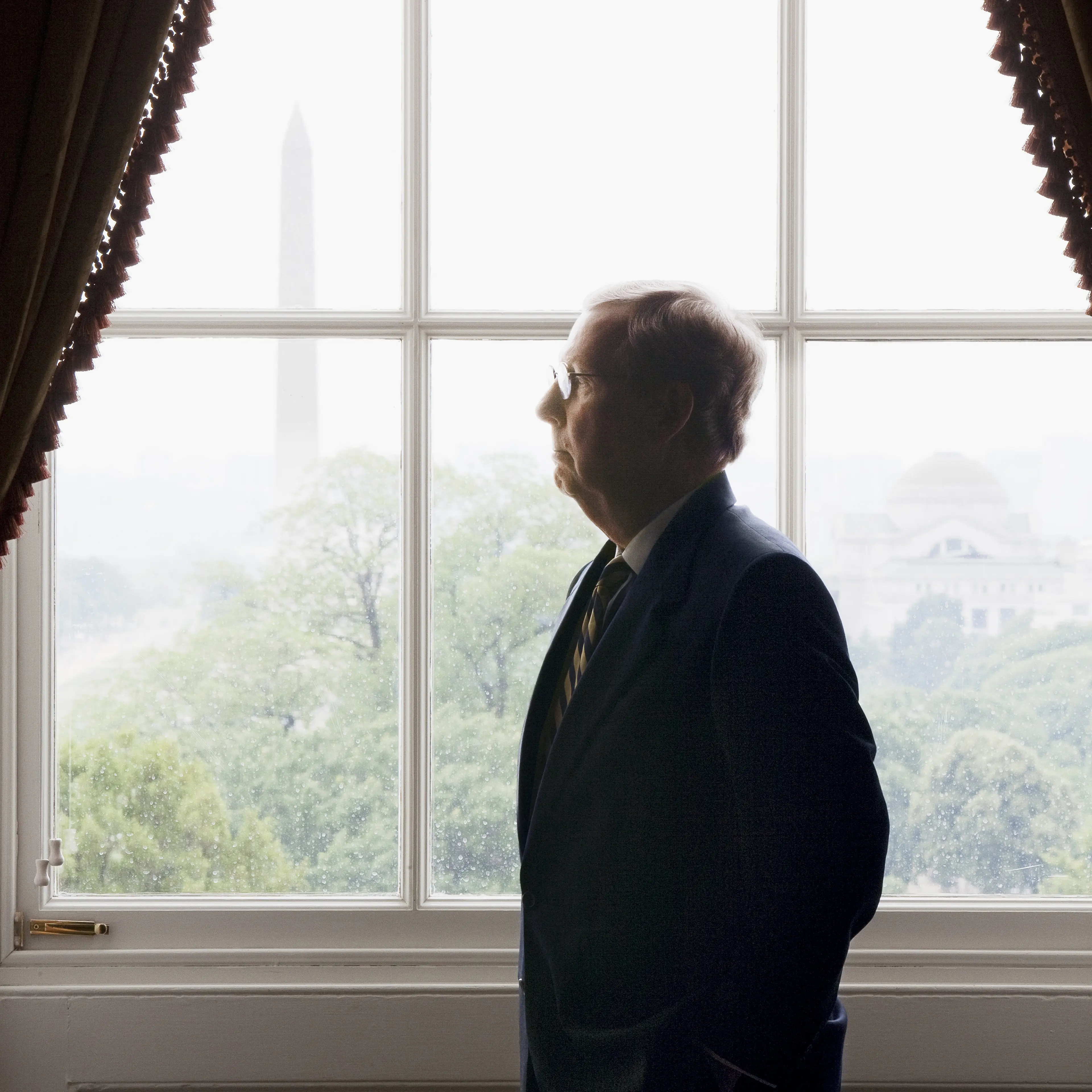 Mitch McConnell Portrait, Washington DC