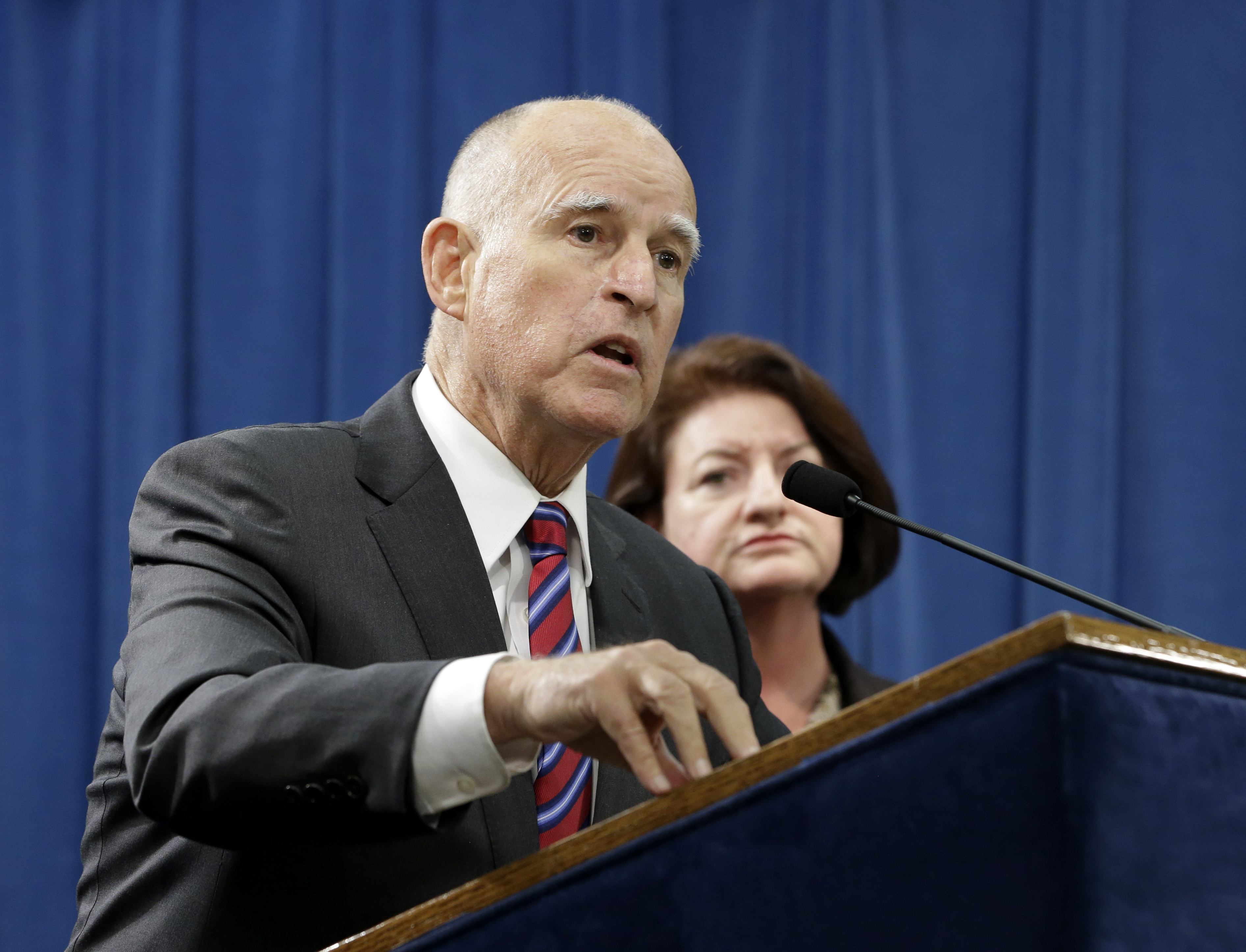 Jerry Brown,  Toni Atkins