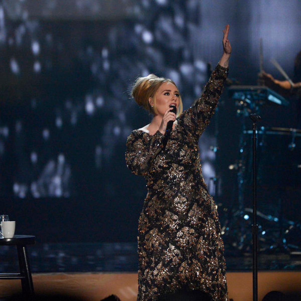 Adele performs at Radio City Music Hall on Nov. 17, 2015 in New York City.
