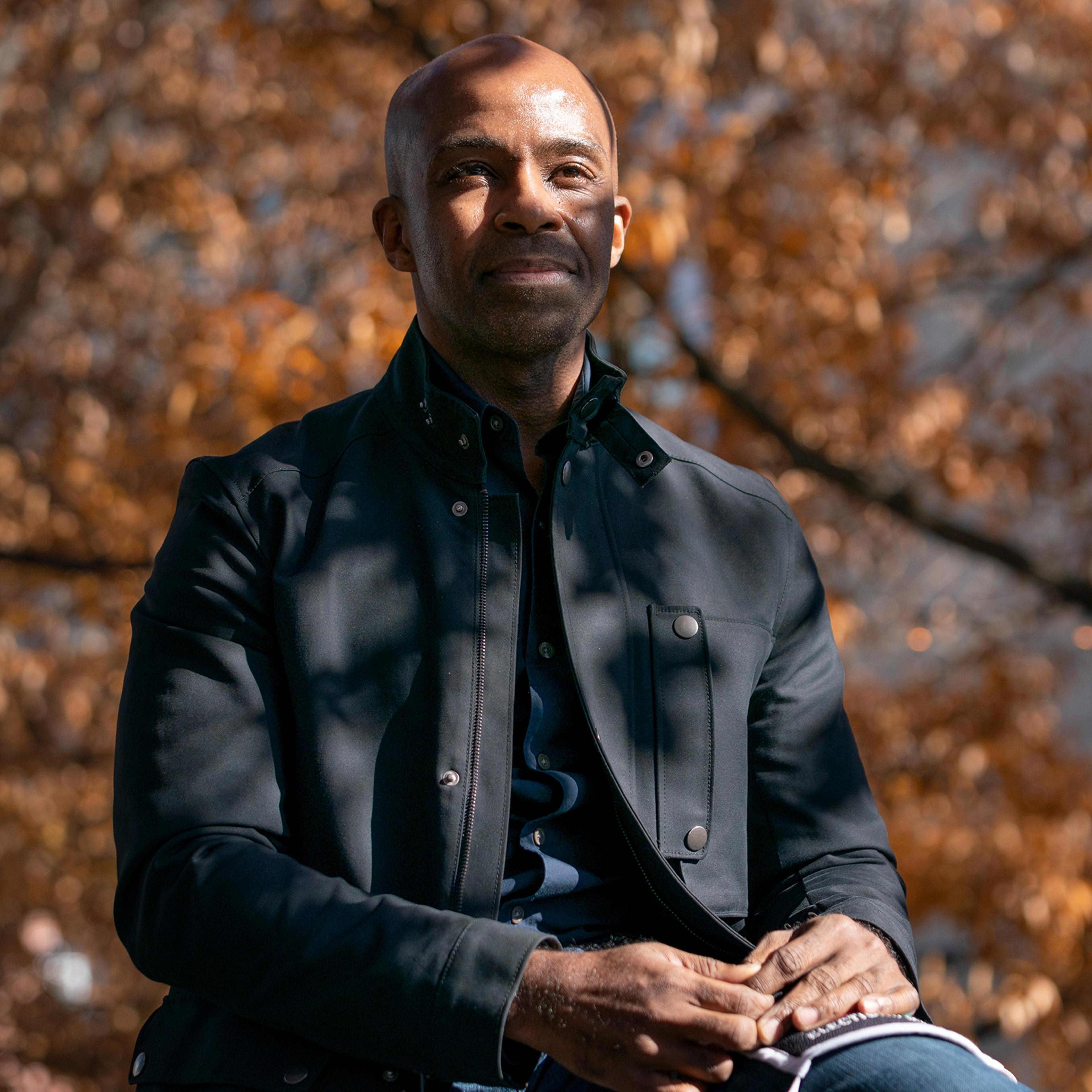 Alphonso David poses for a portrait in Atlanta, Ga. during a visit to Georgia in support of the two Democratic U.S. Senate candidates on Dec. 19, 2020.