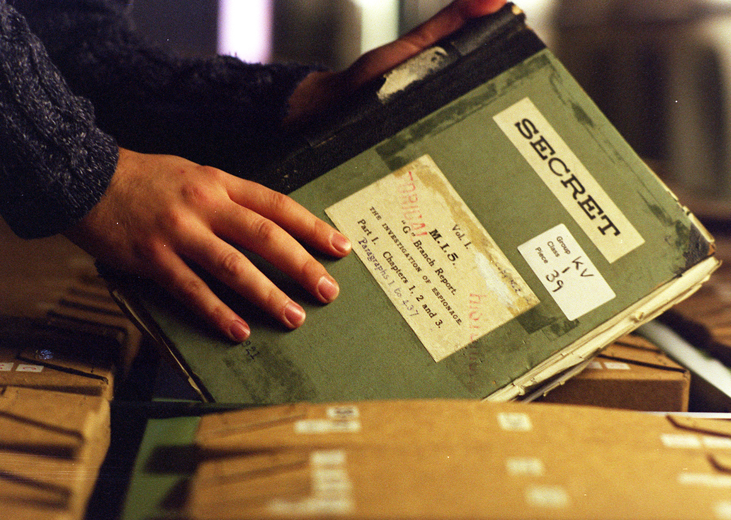 MI5 Secret files