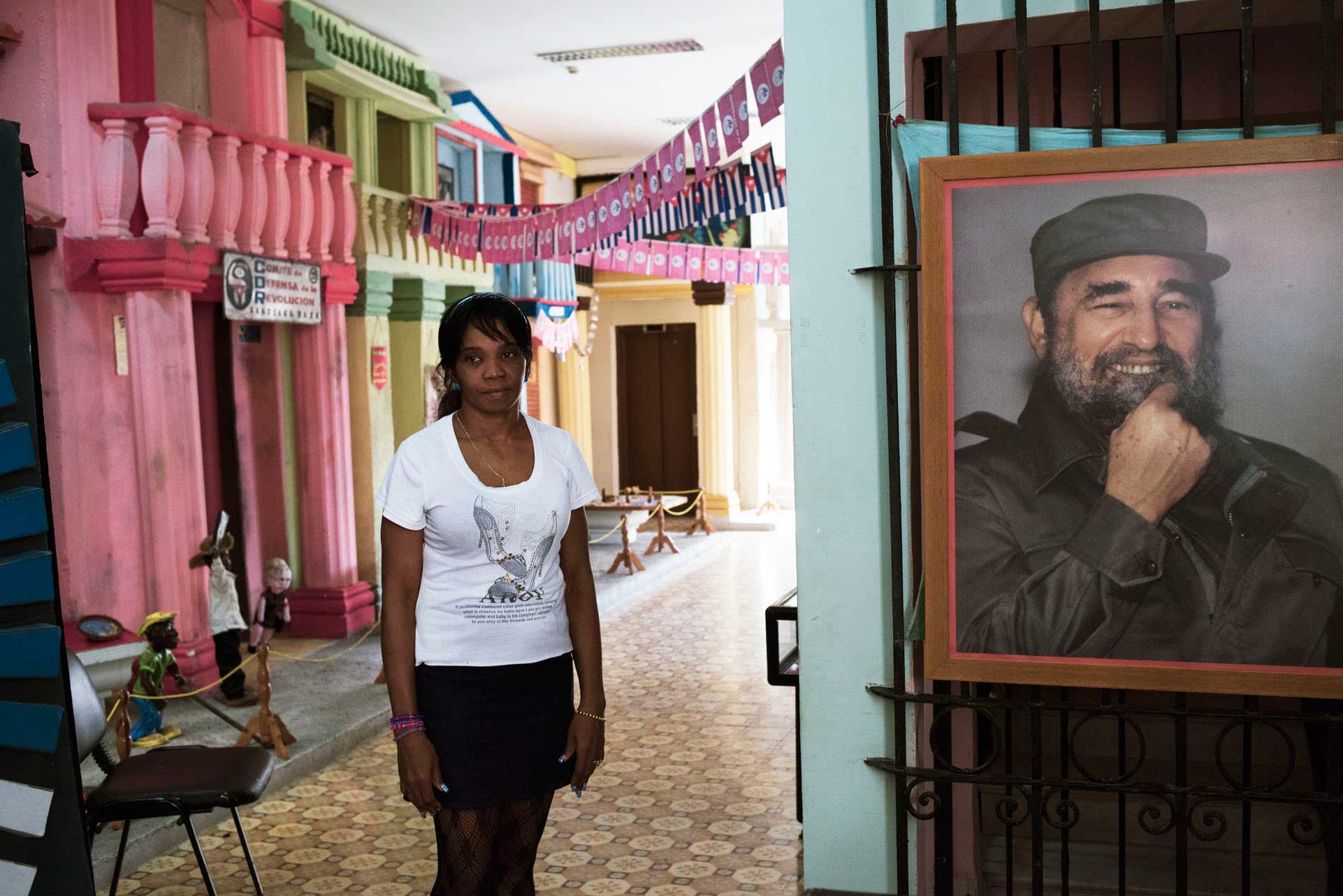 Committees for the Defense Revolution museum in Havana, Dec. 2014.