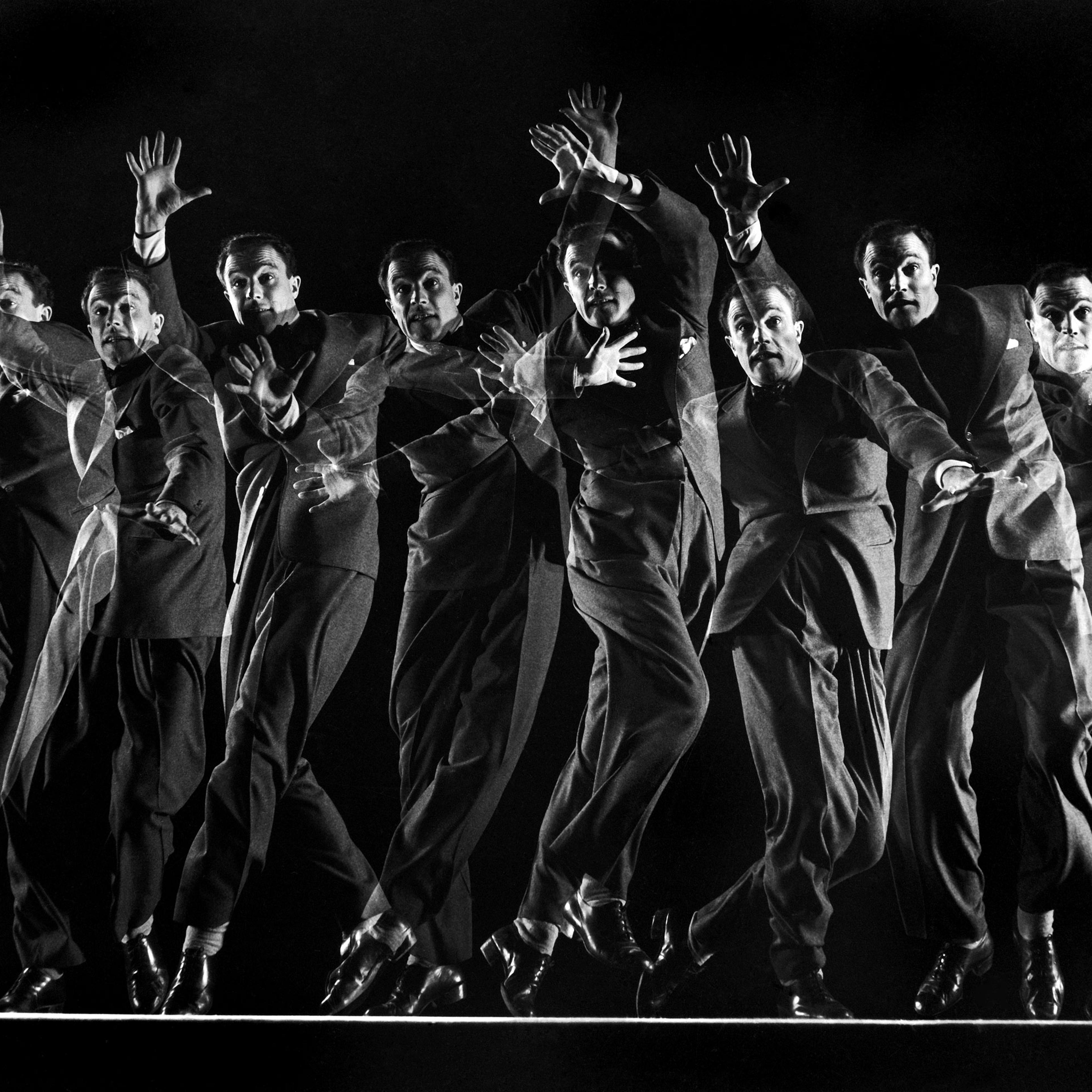 Gene Kelly dancing, 1944.