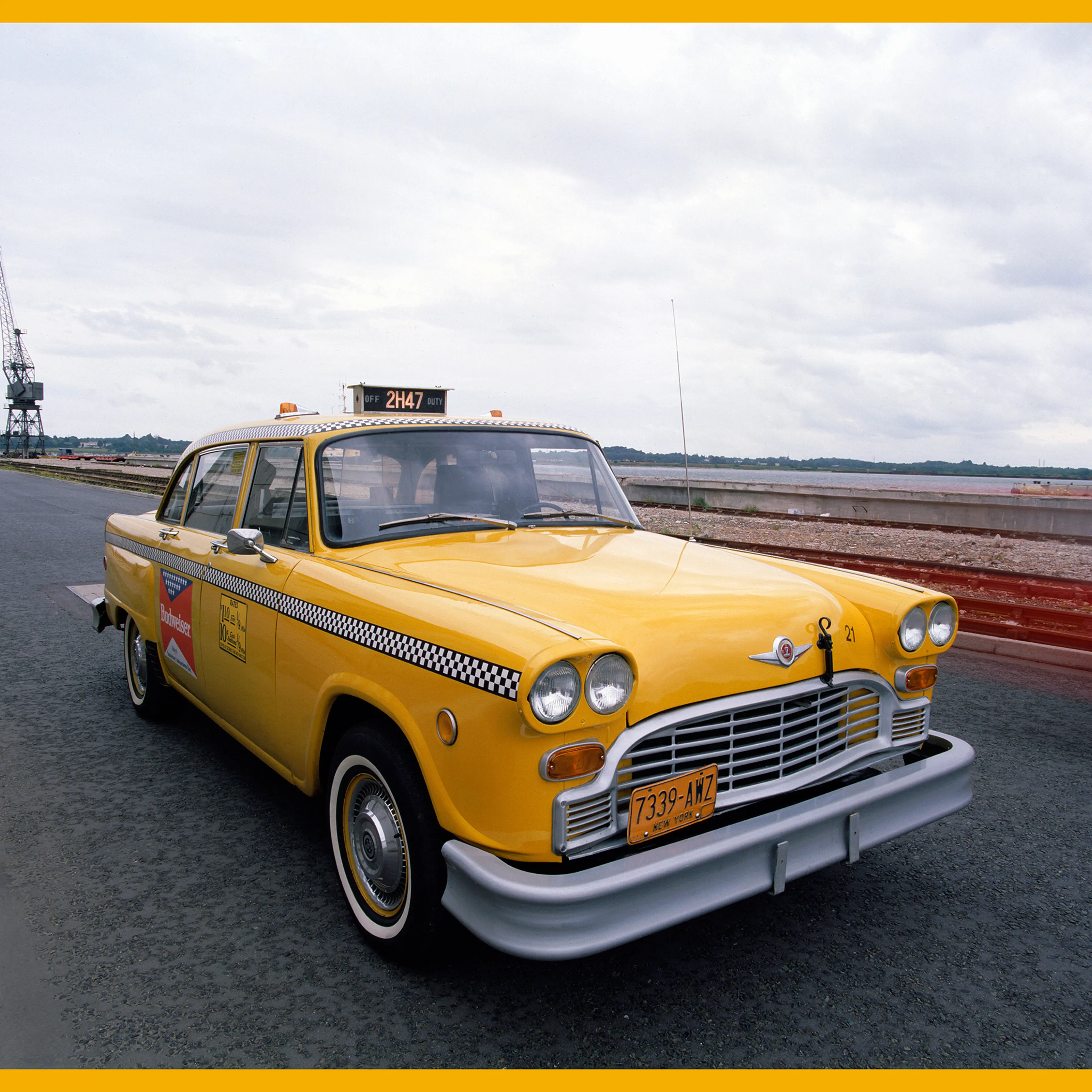 Checker A11 cab, 1980 in New York City.