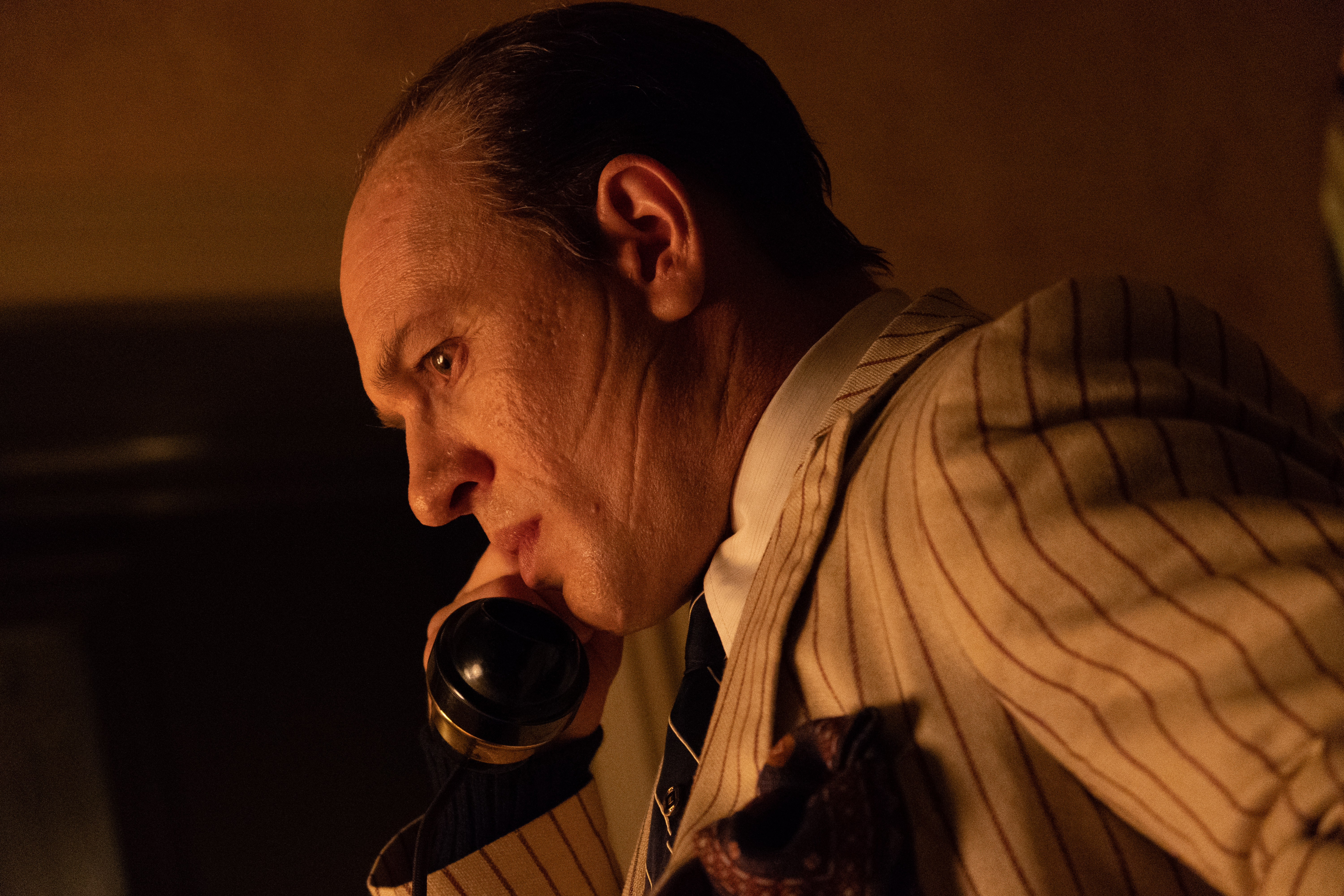 Tom Hardy as the infamous gangster Alfonse Capone